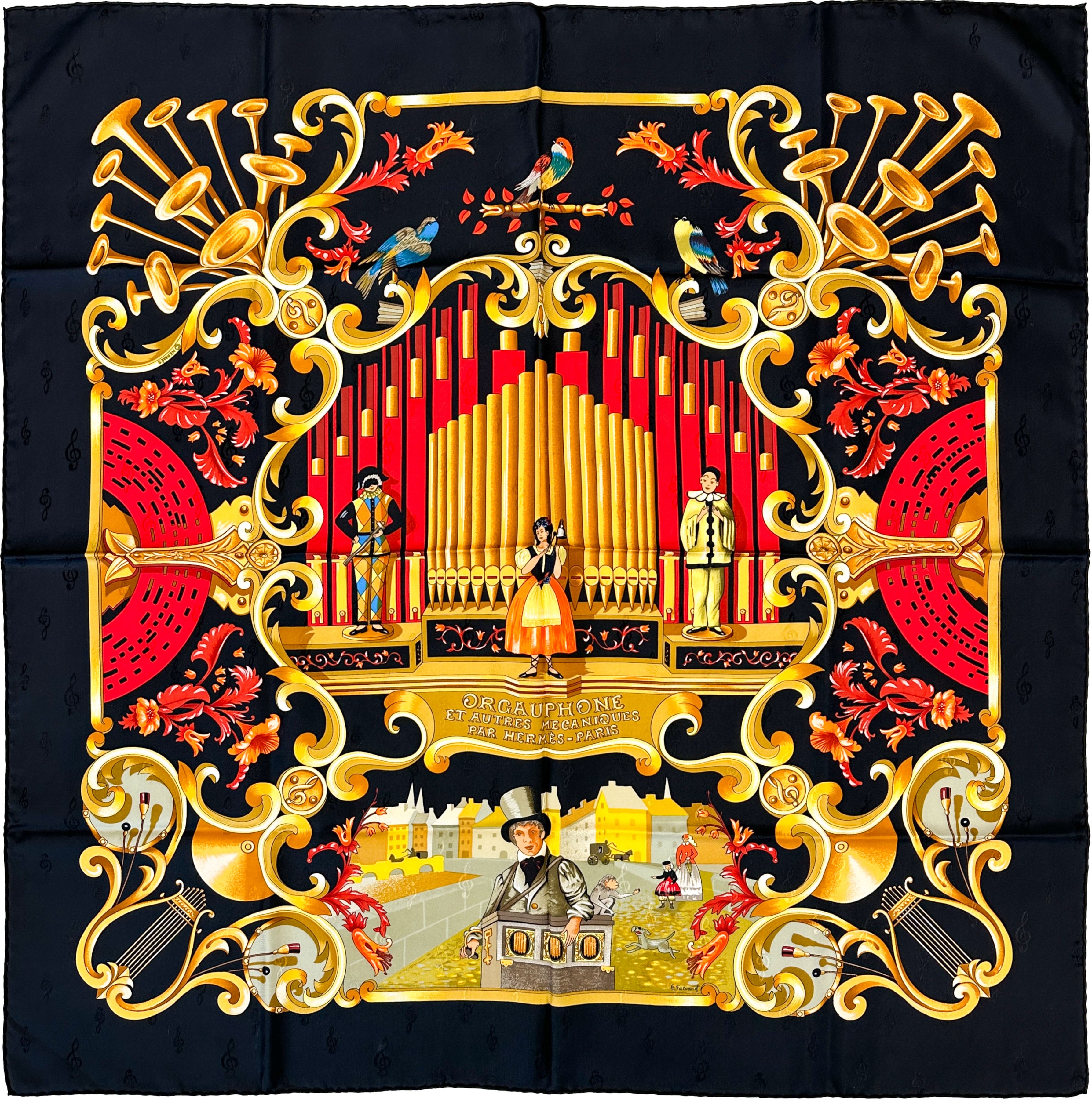 Hermès Orgauphone et Autres Mécaniques Jacquard 90
