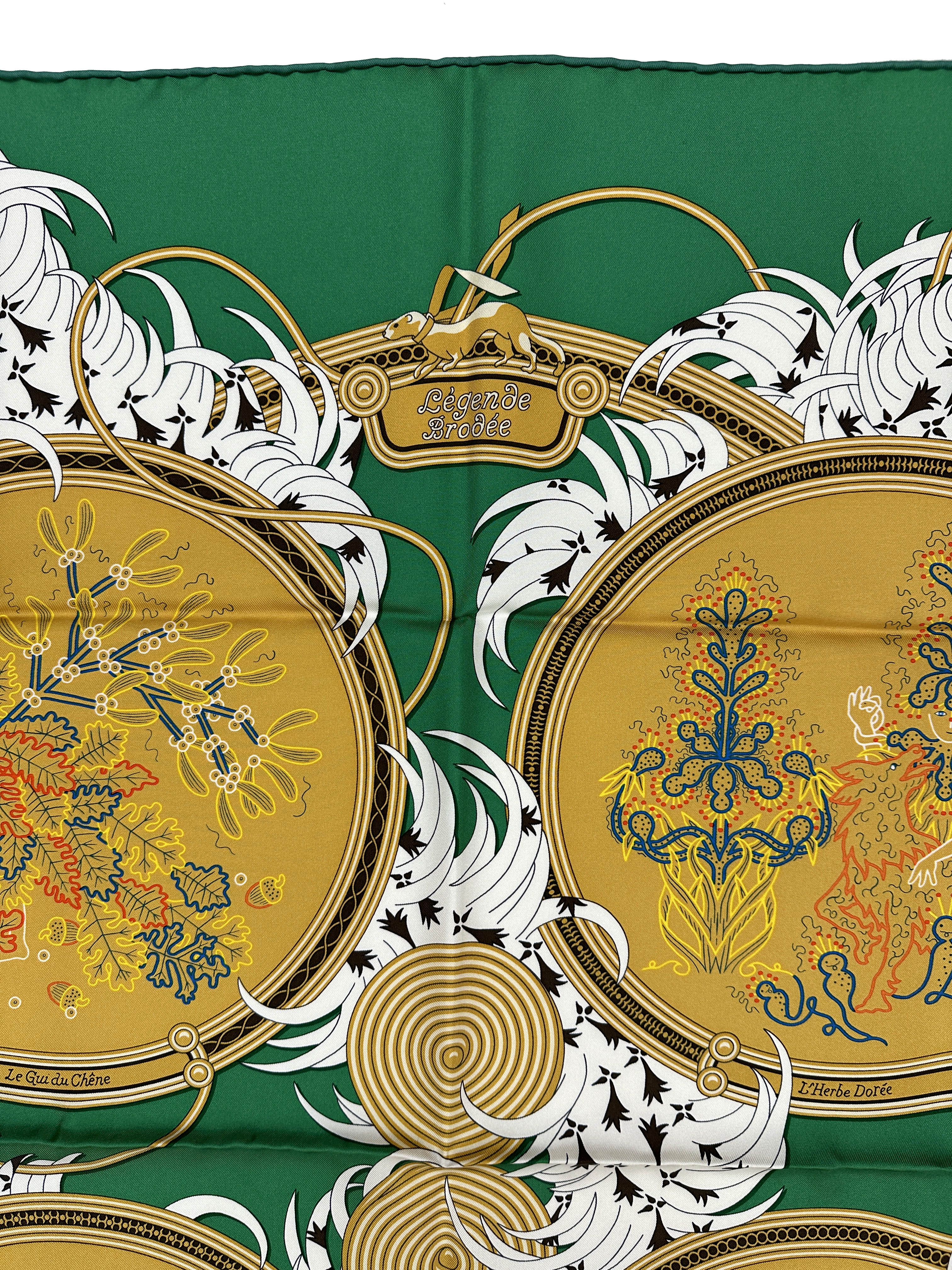 Hermès Legende Brodée 90