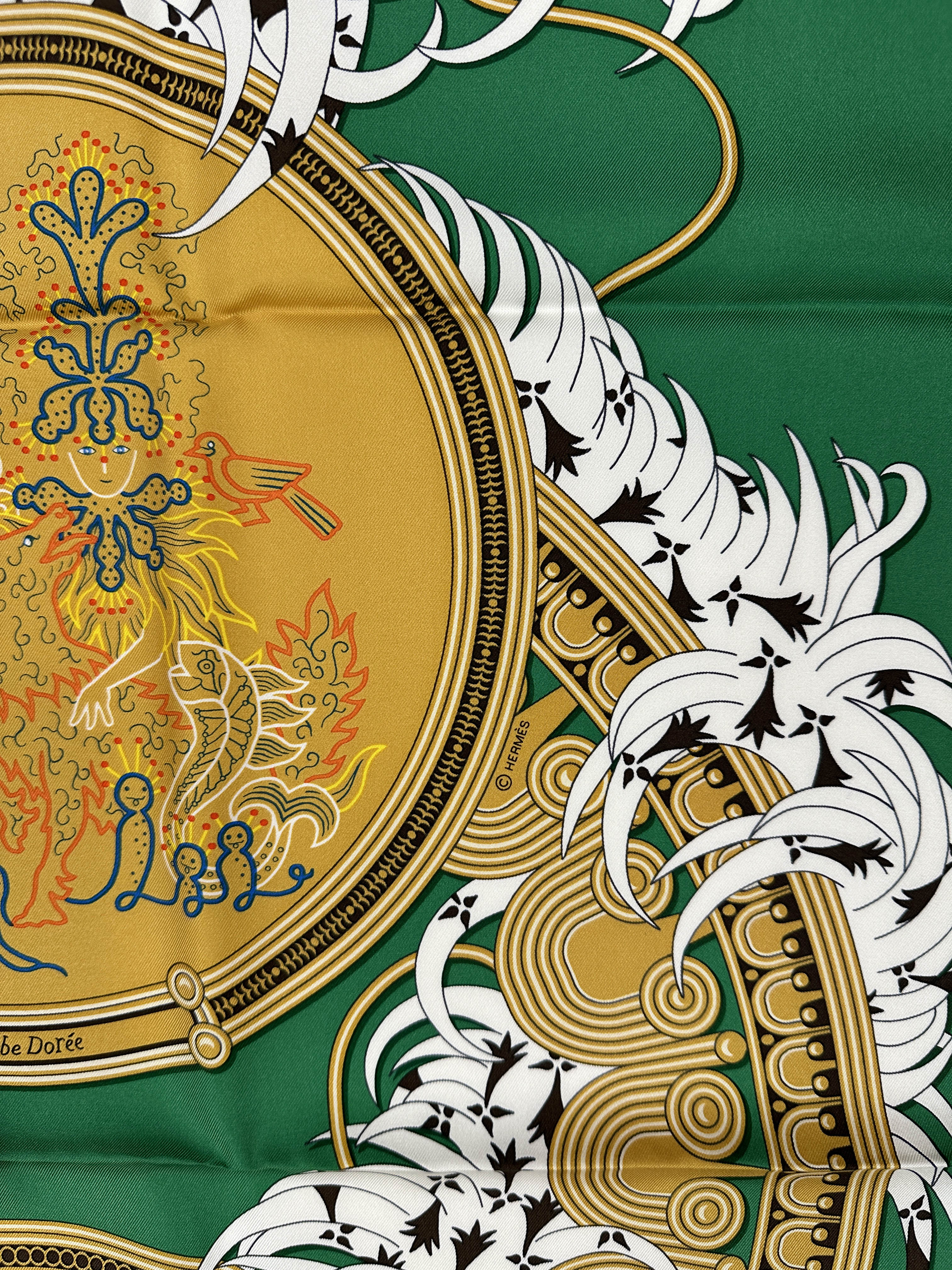 Hermès Legende Brodée 90