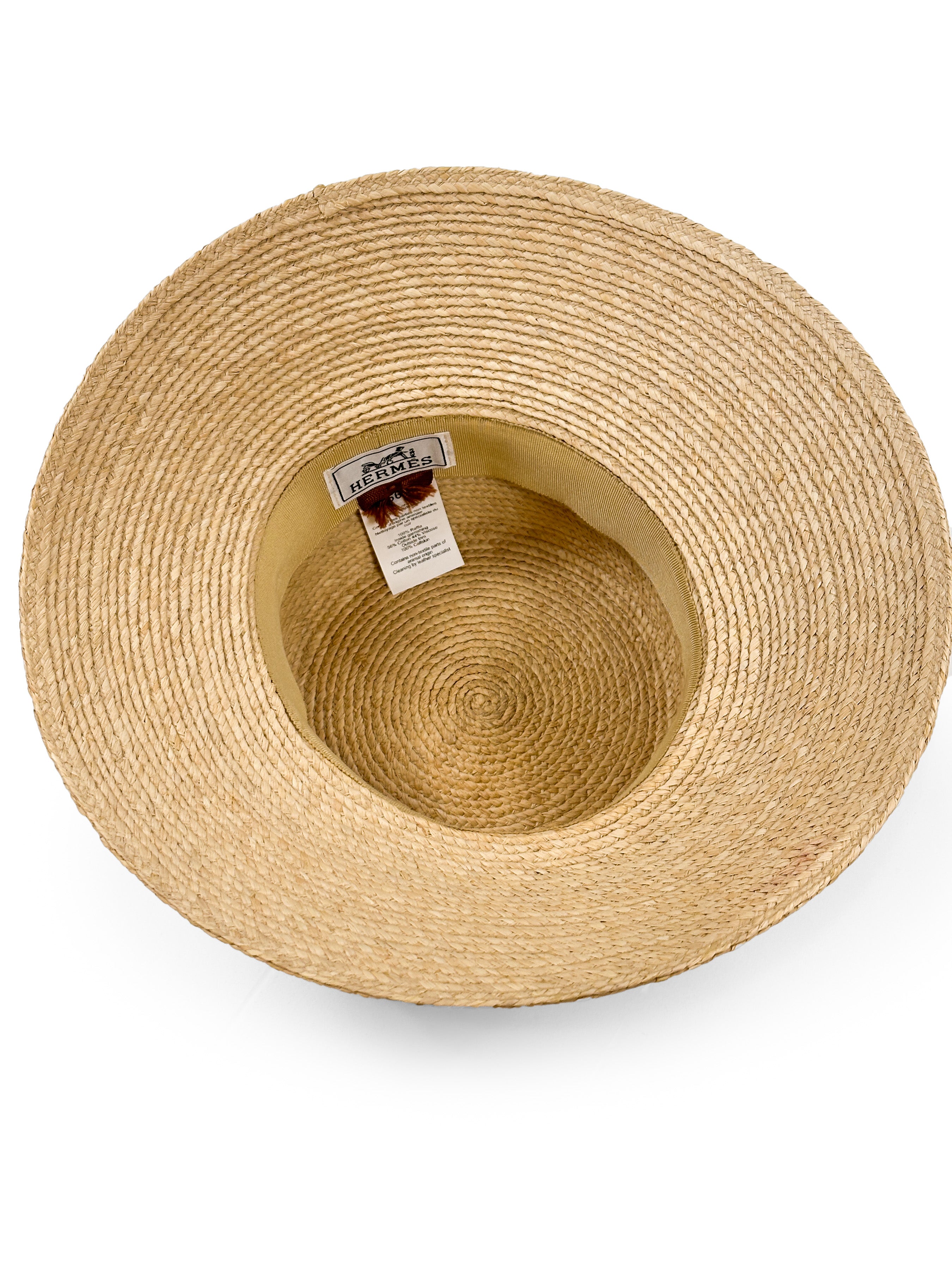Hermès Isola Hat 56