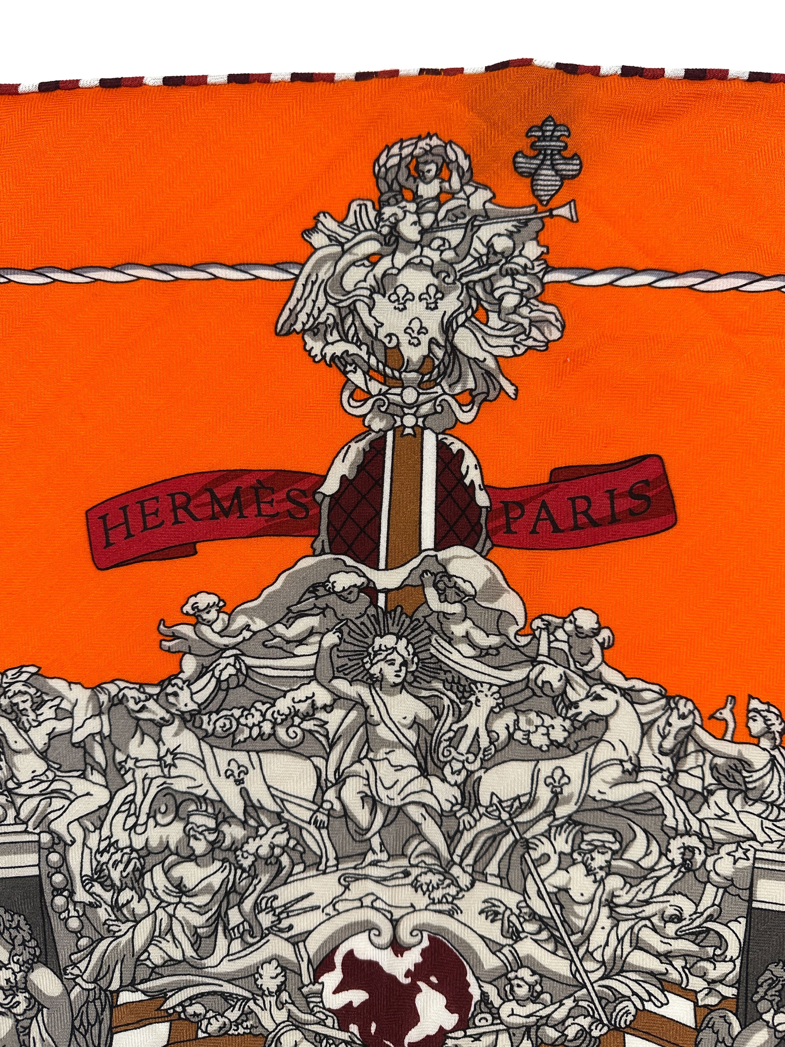 Hermès La Réale Cashmere Silk Giant Triangle