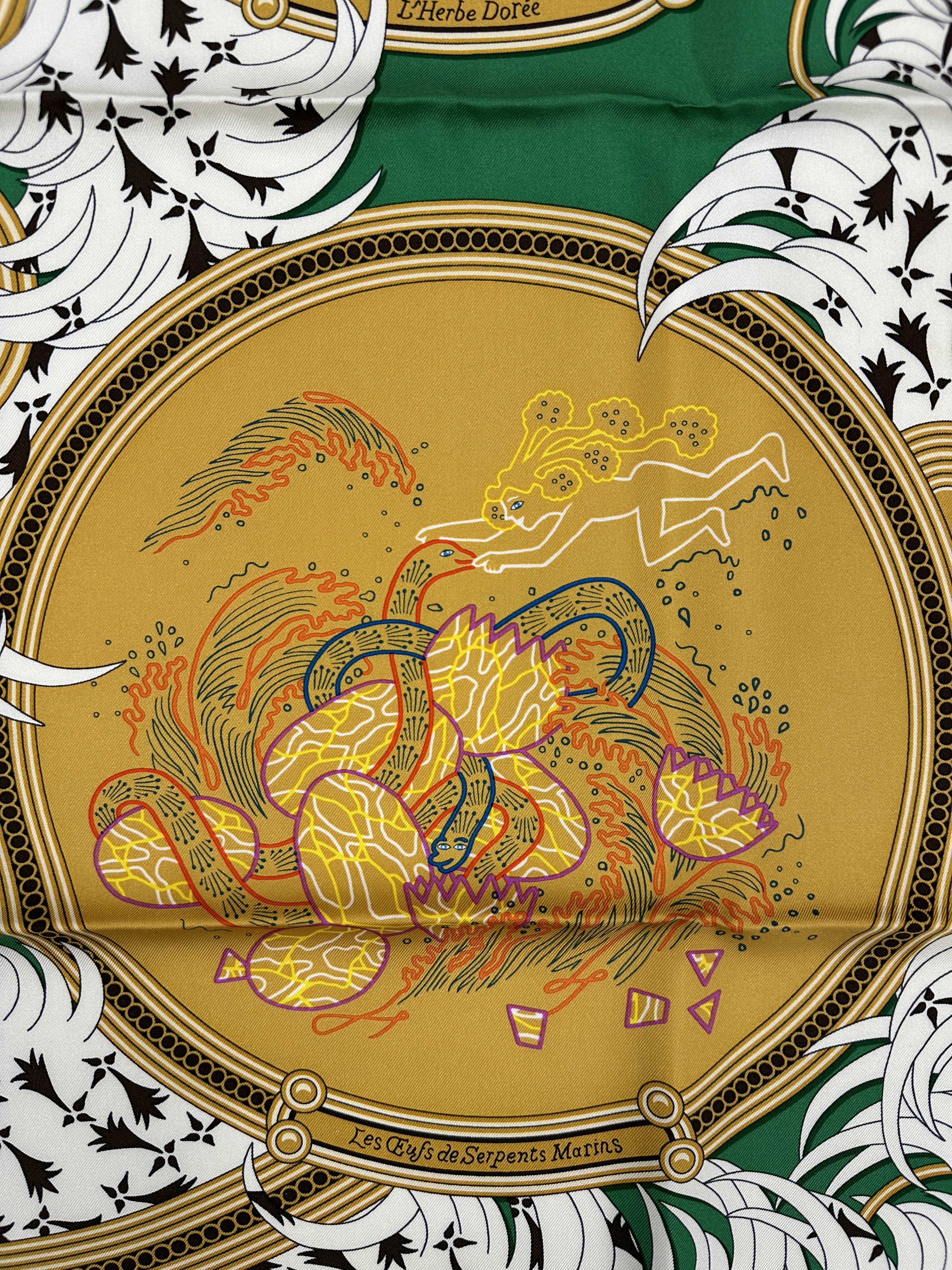 Hermès Legende Brodée 90