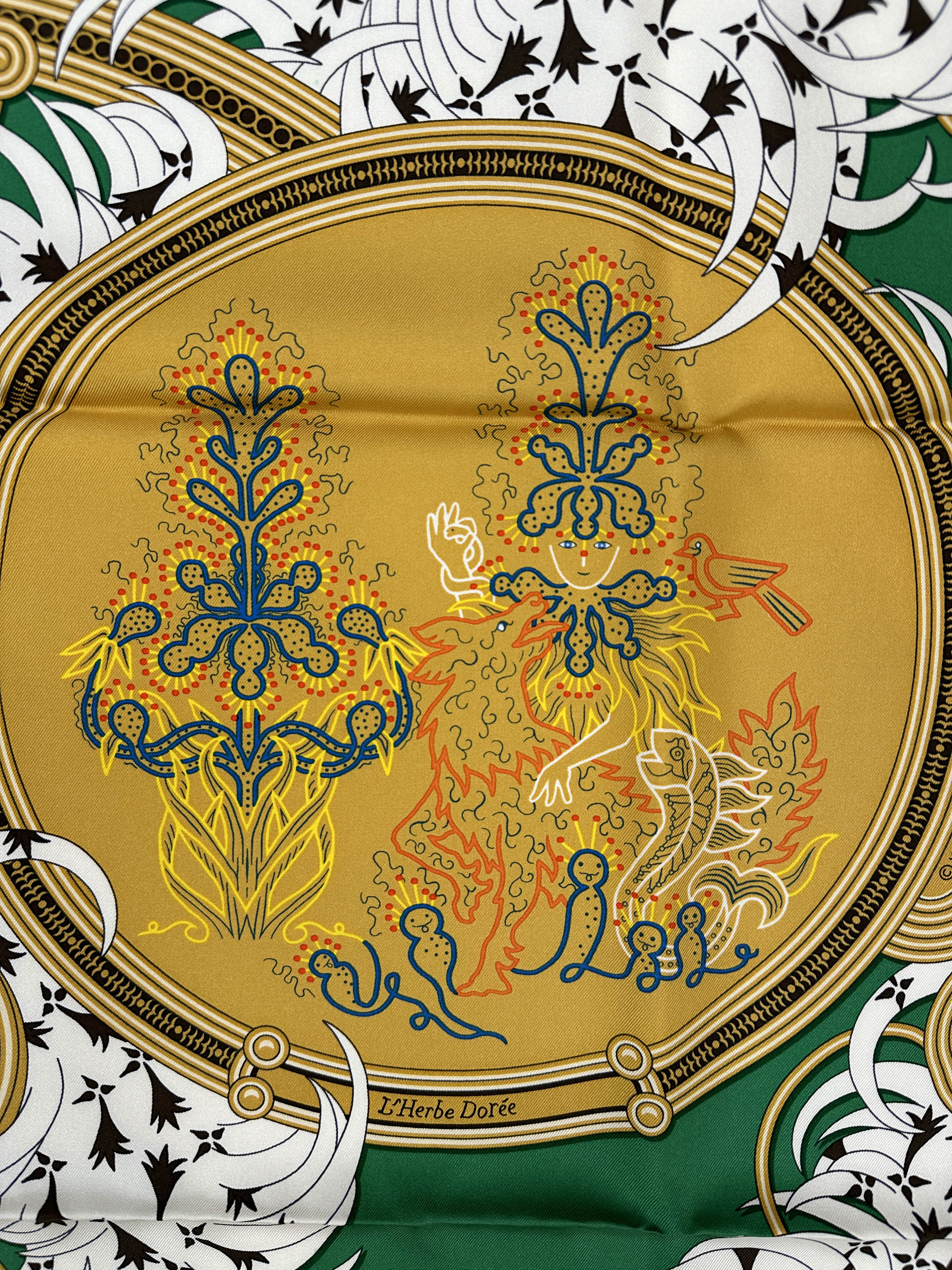 Hermès Legende Brodée 90