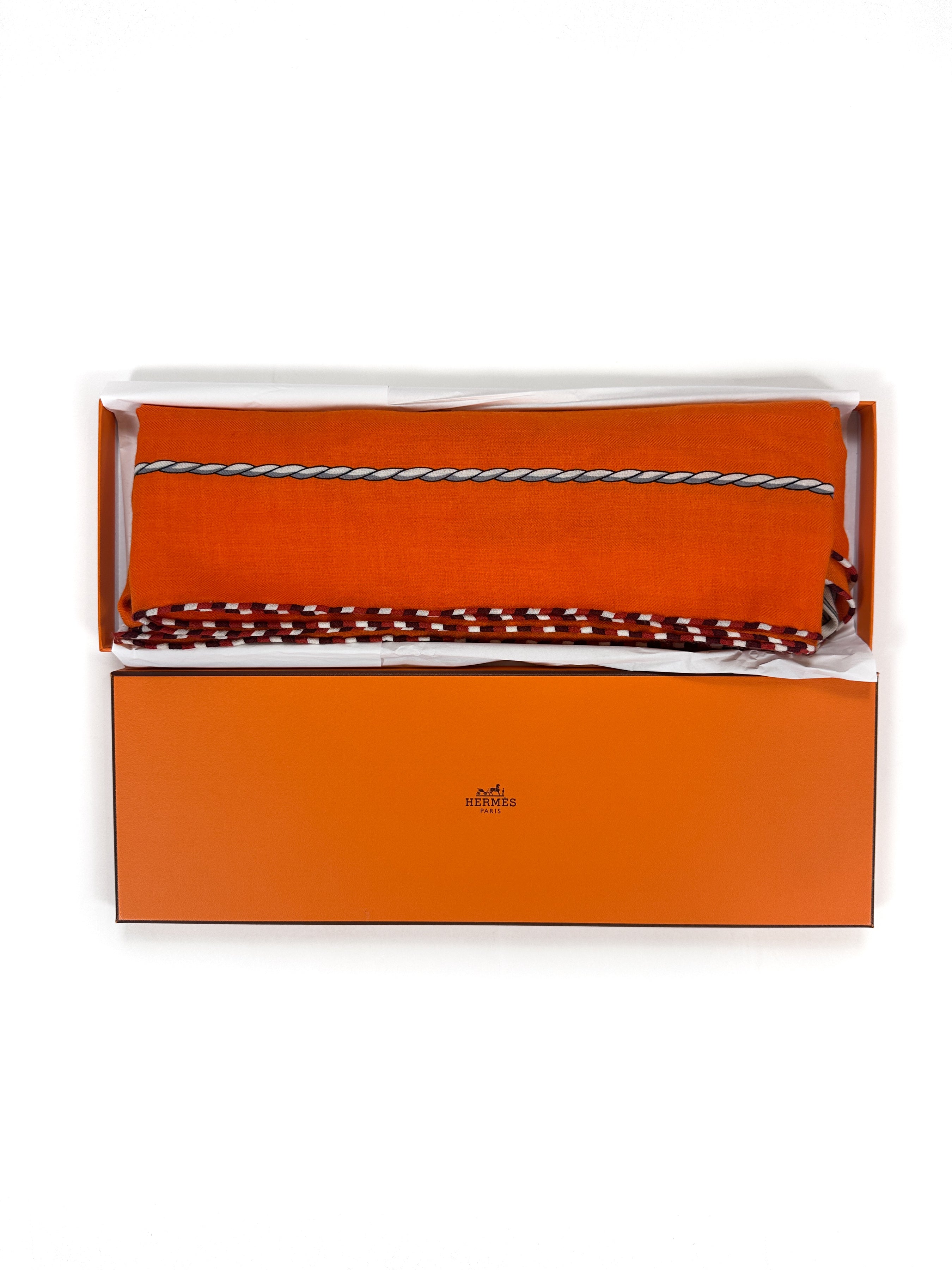 Hermès La Réale Cashmere Silk Giant Triangle