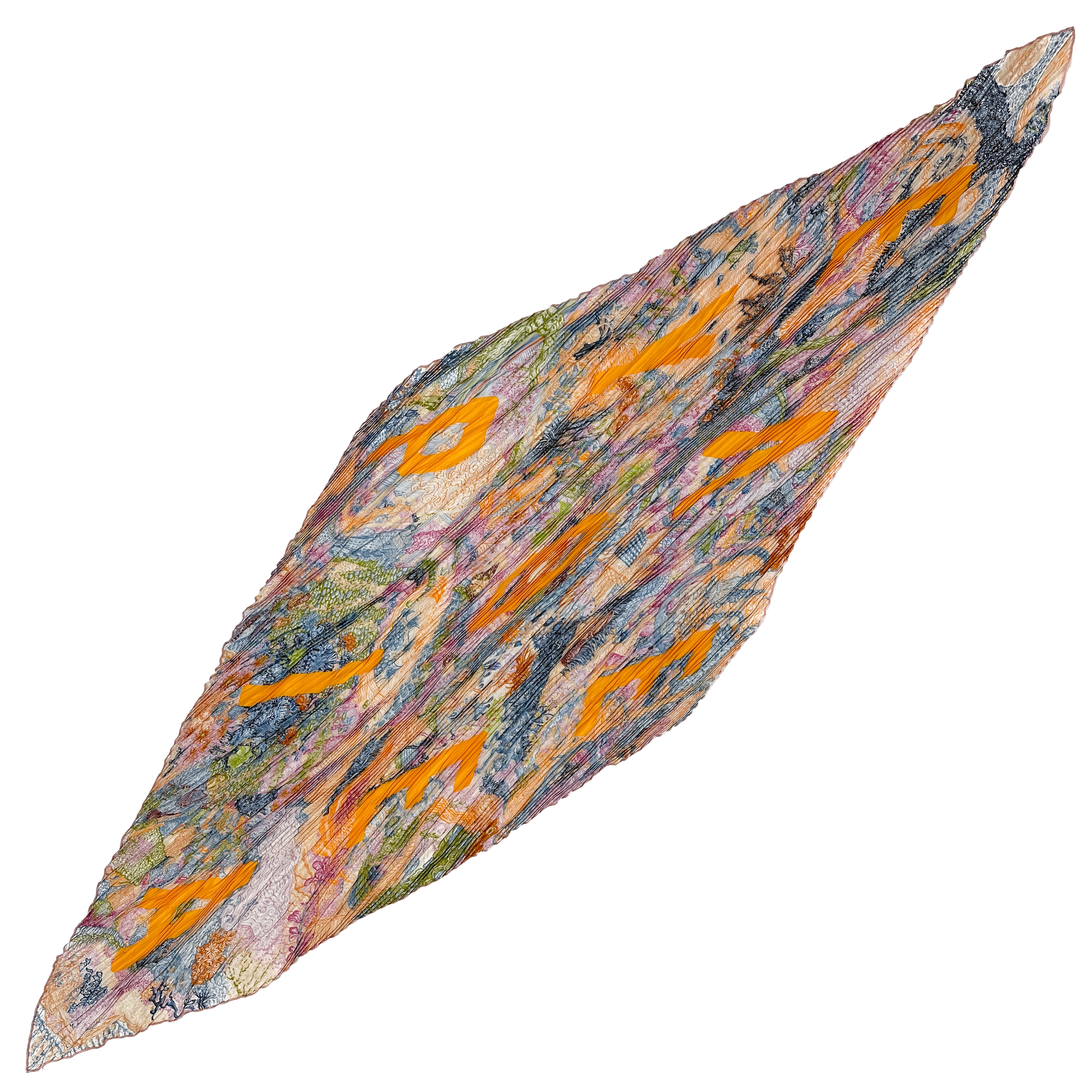 Hermès Eleftheria Plissé Silk 140