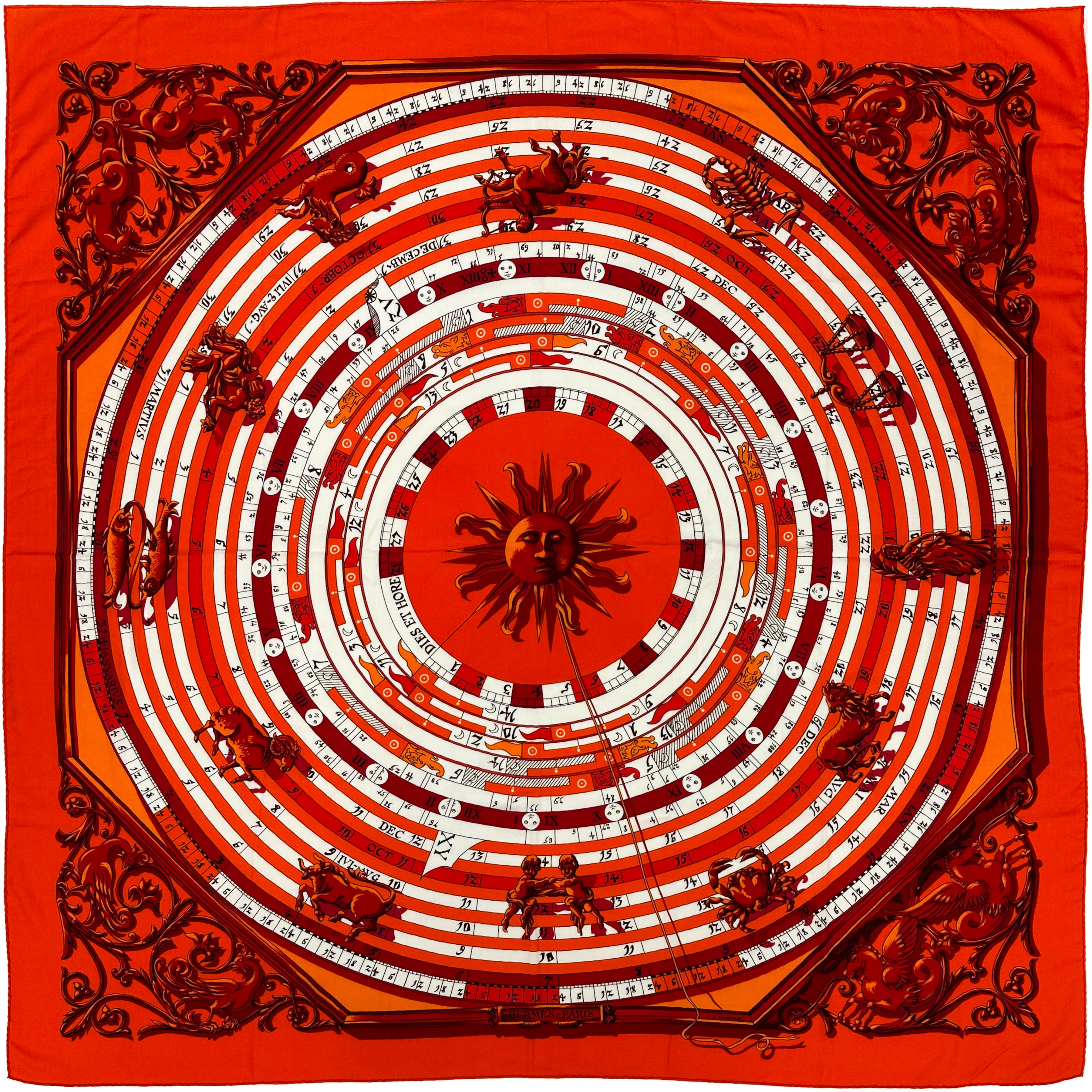 Hermès Astrologie Cashmere Silk 140