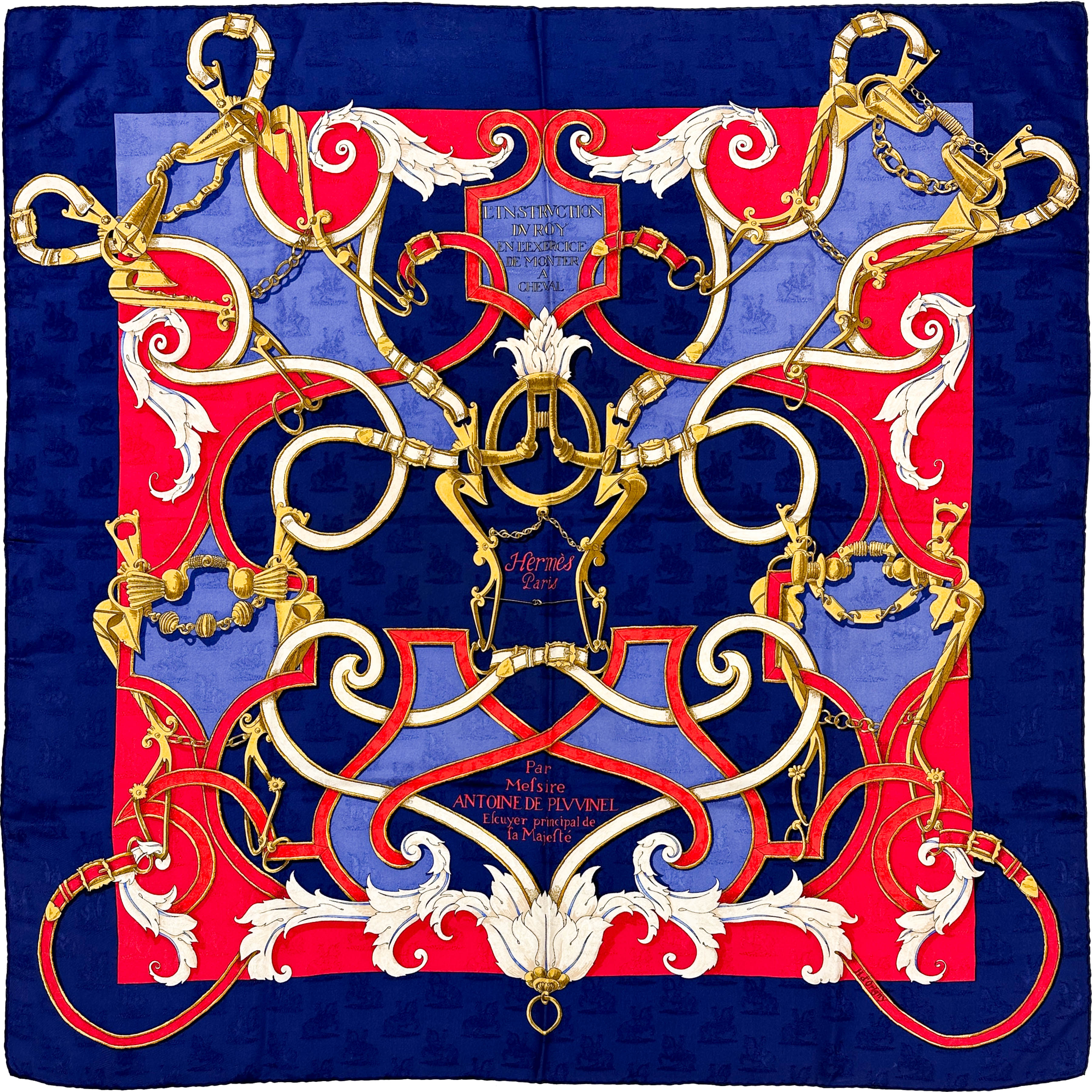 Hermès L’Instructions du Roy Jacquard 90