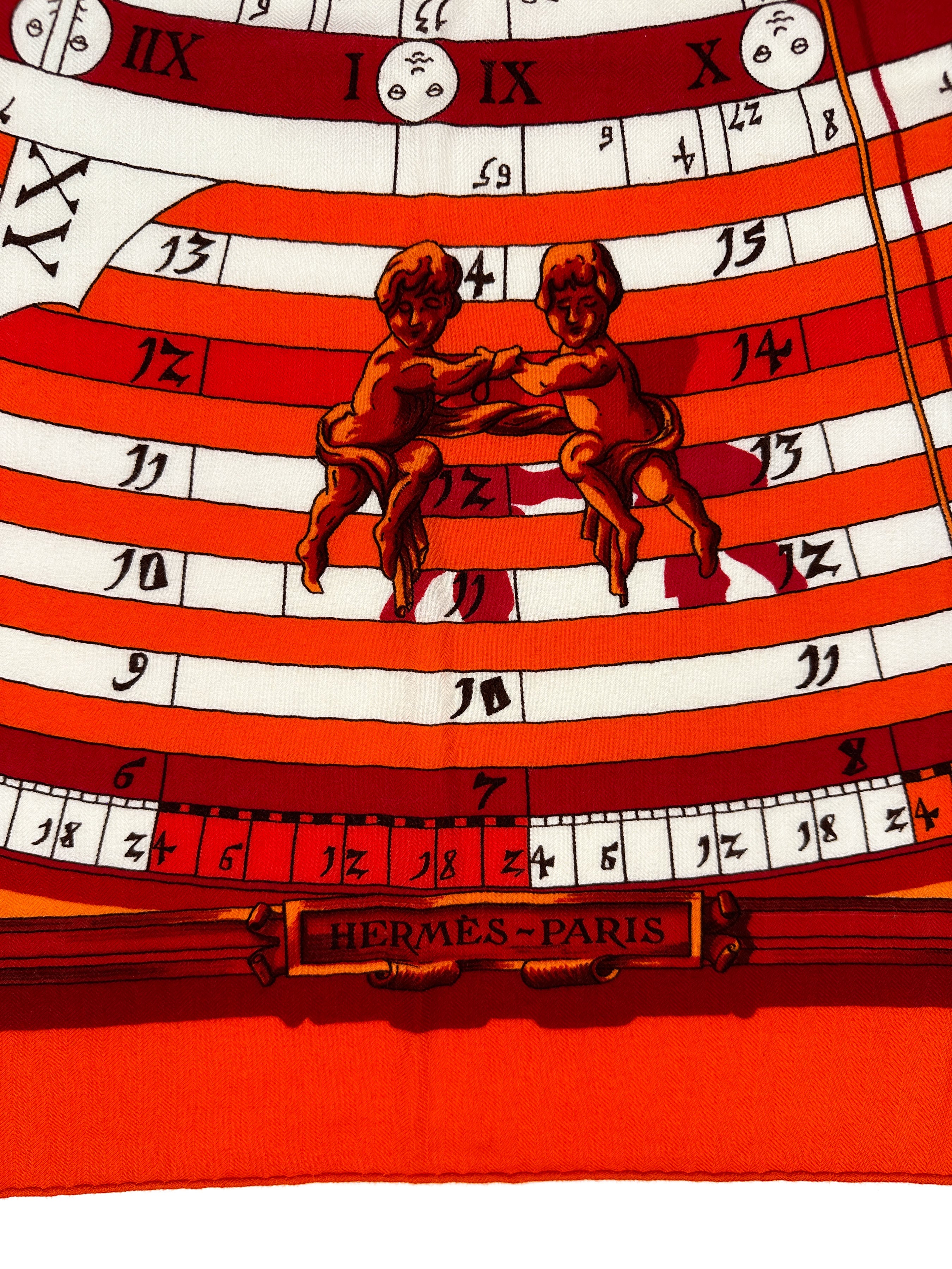 Hermès Astrologie Cashmere Silk 140