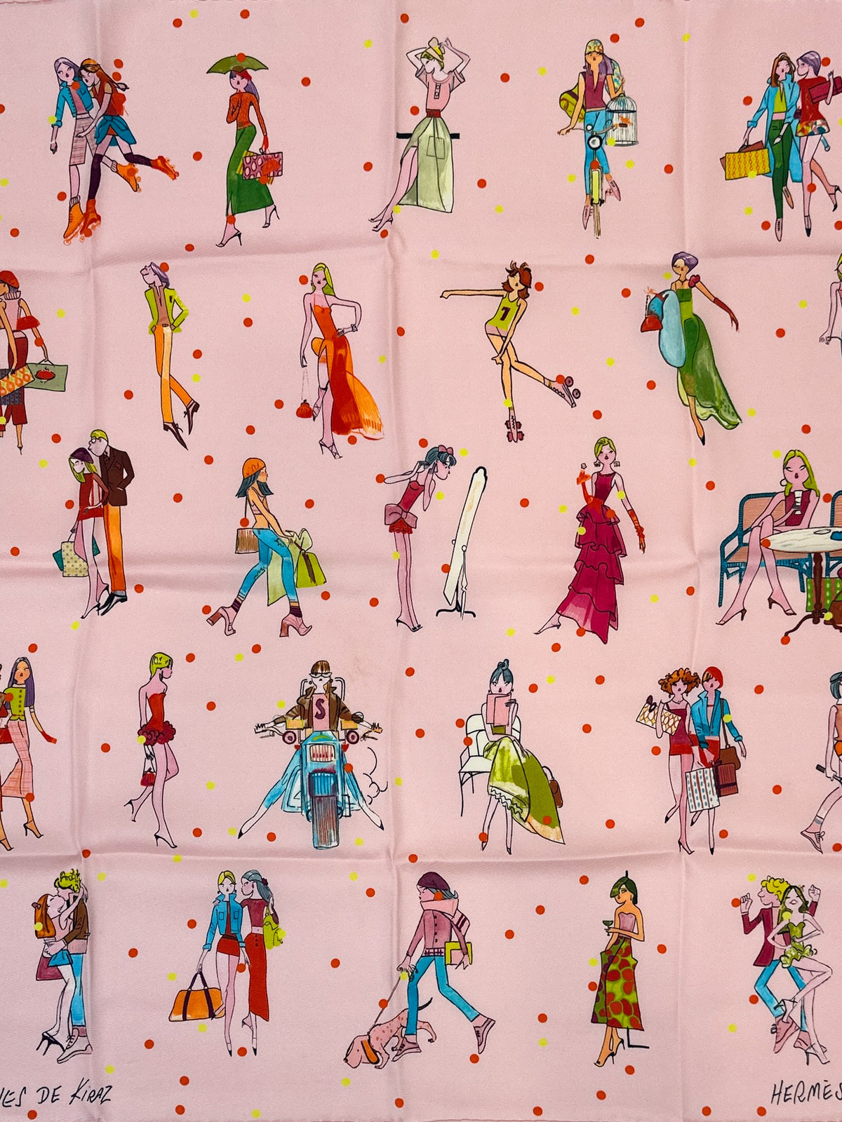 Hermès Les Parisiennes de Kiraz 70
