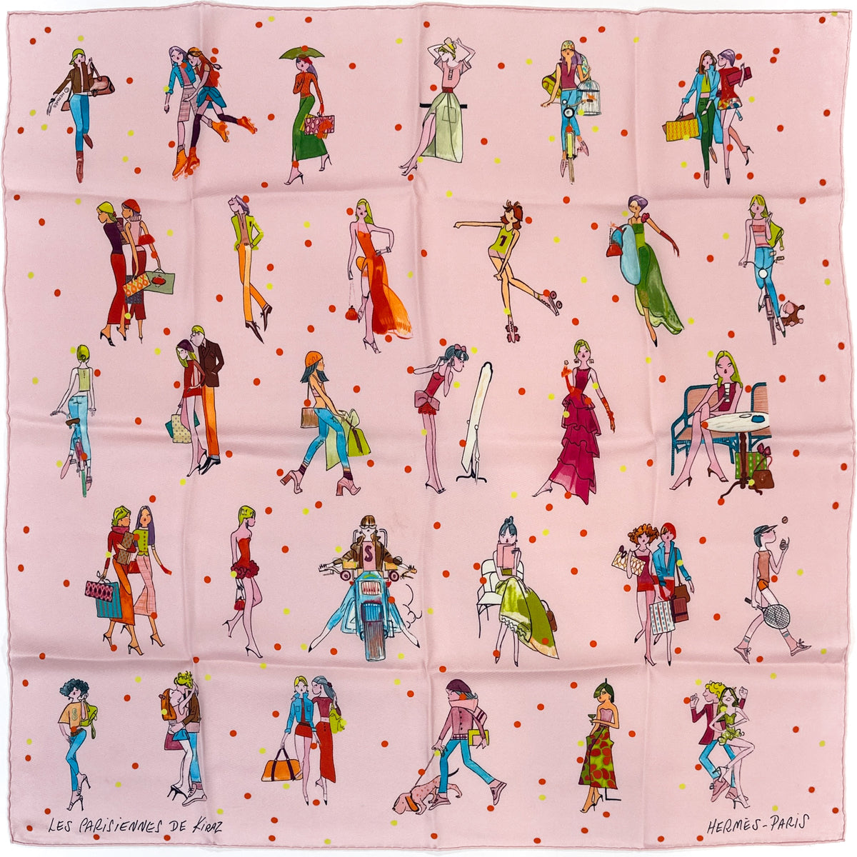 Hermès Les Parisiennes de Kiraz 70