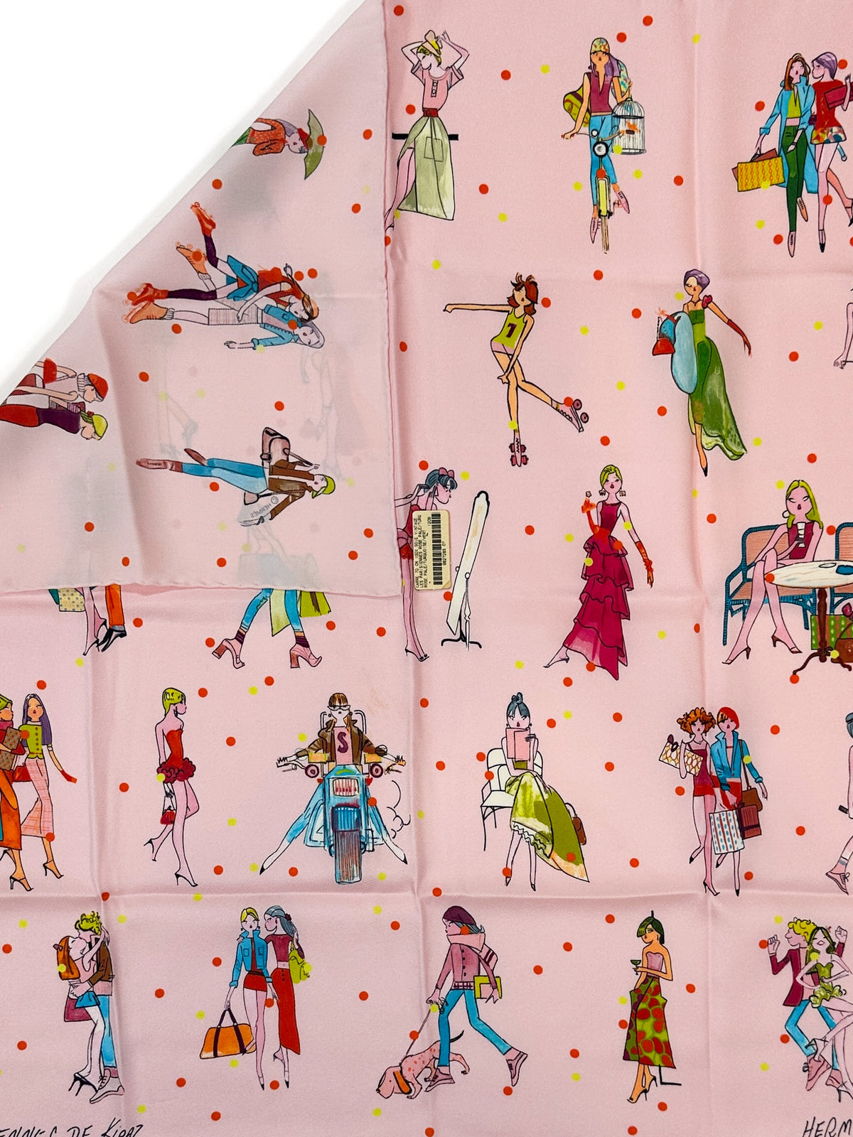 Hermès Les Parisiennes de Kiraz 70
