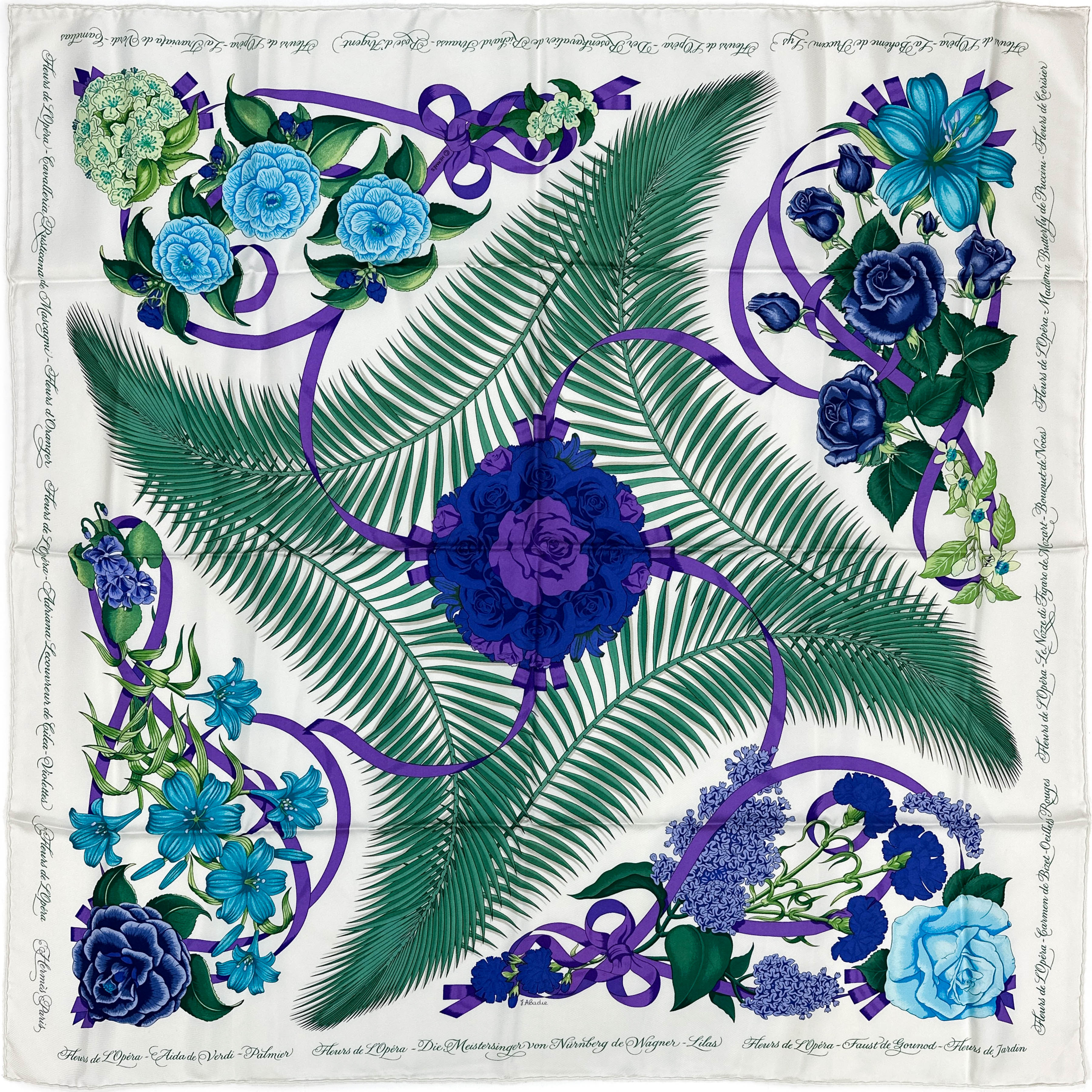 Hermès Fleurs de L’Opéra 90