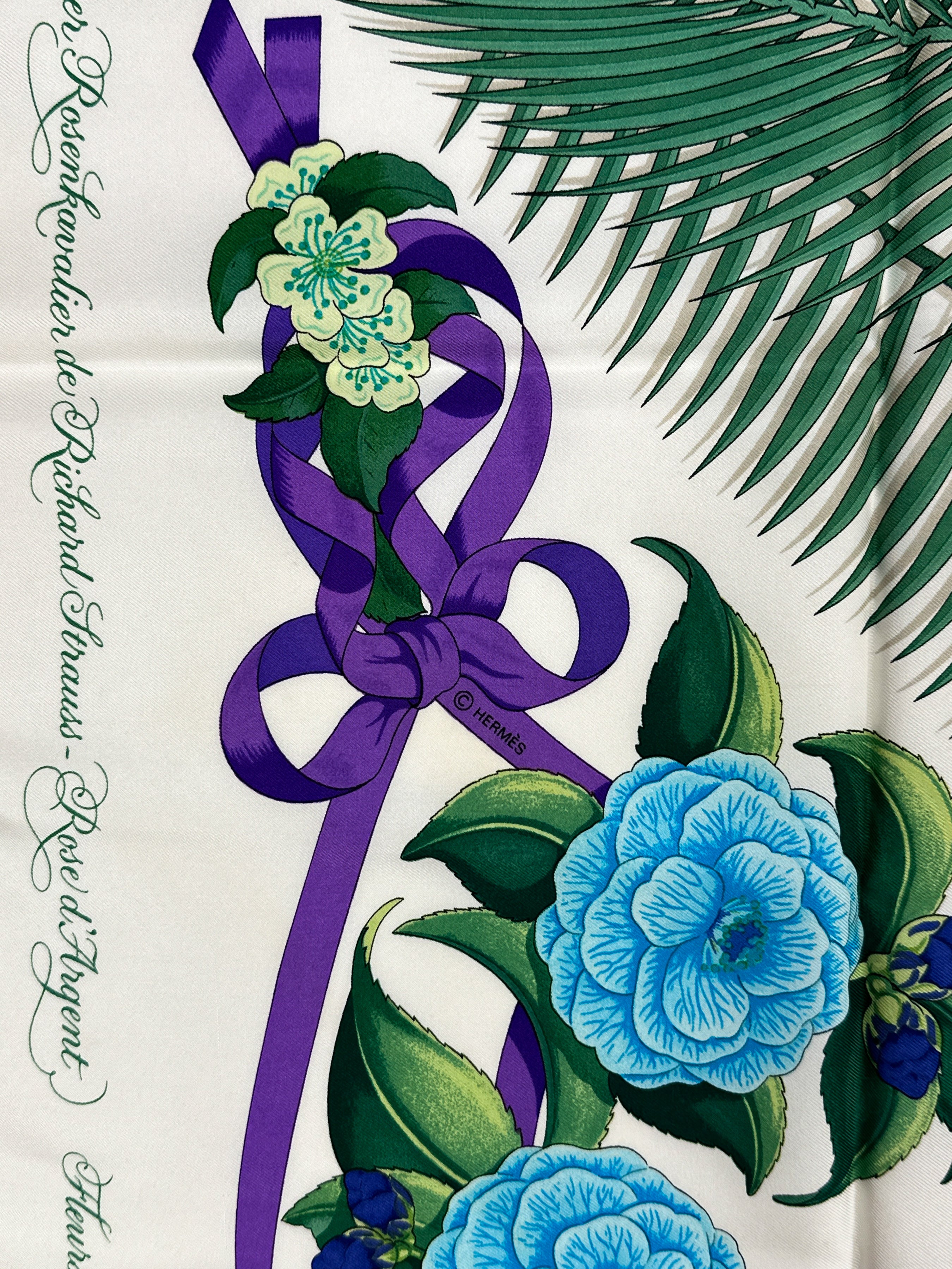 Hermès Fleurs de L’Opéra 90