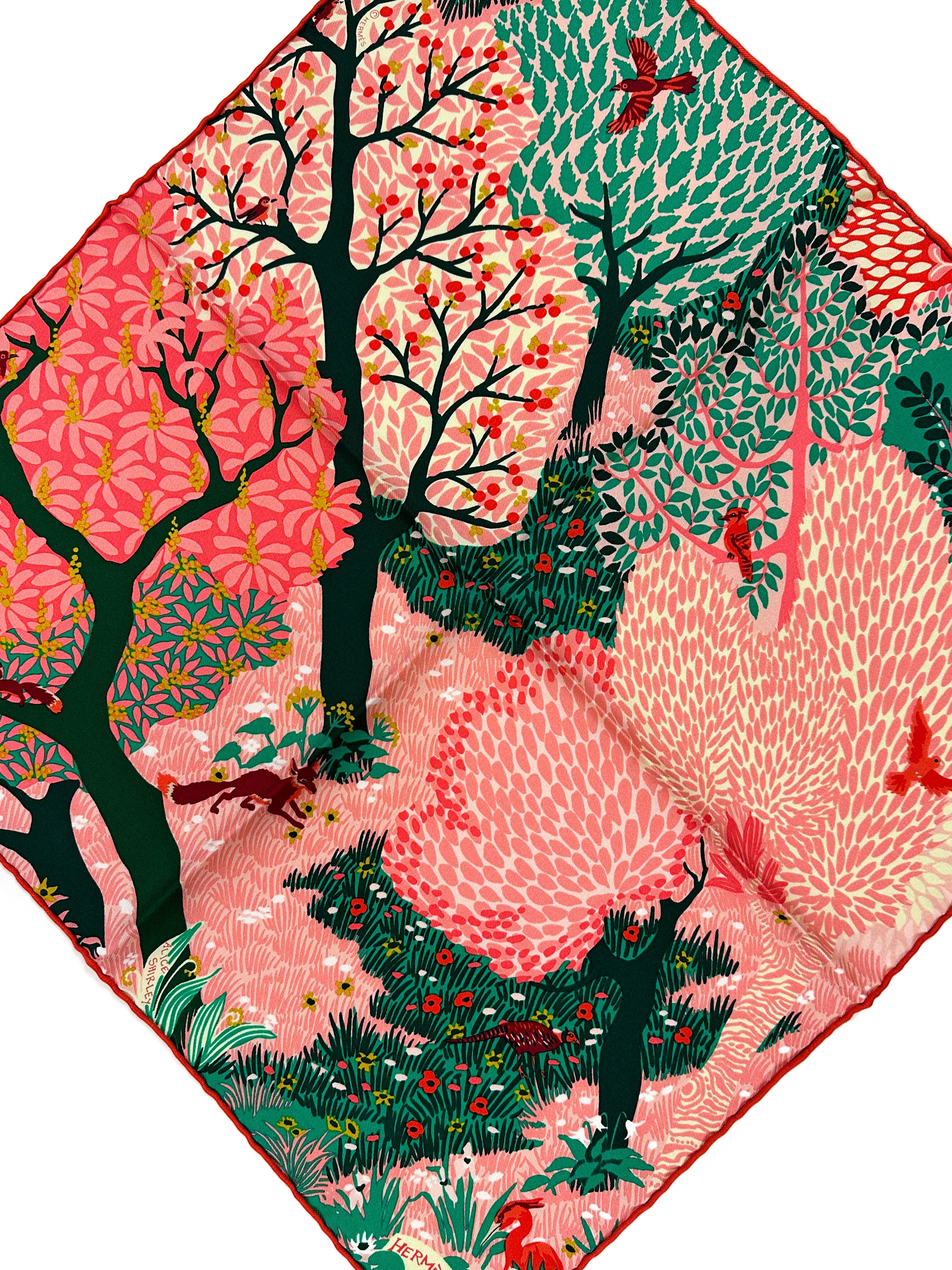 Hermès Dans un Jardin Anglais Detail 45