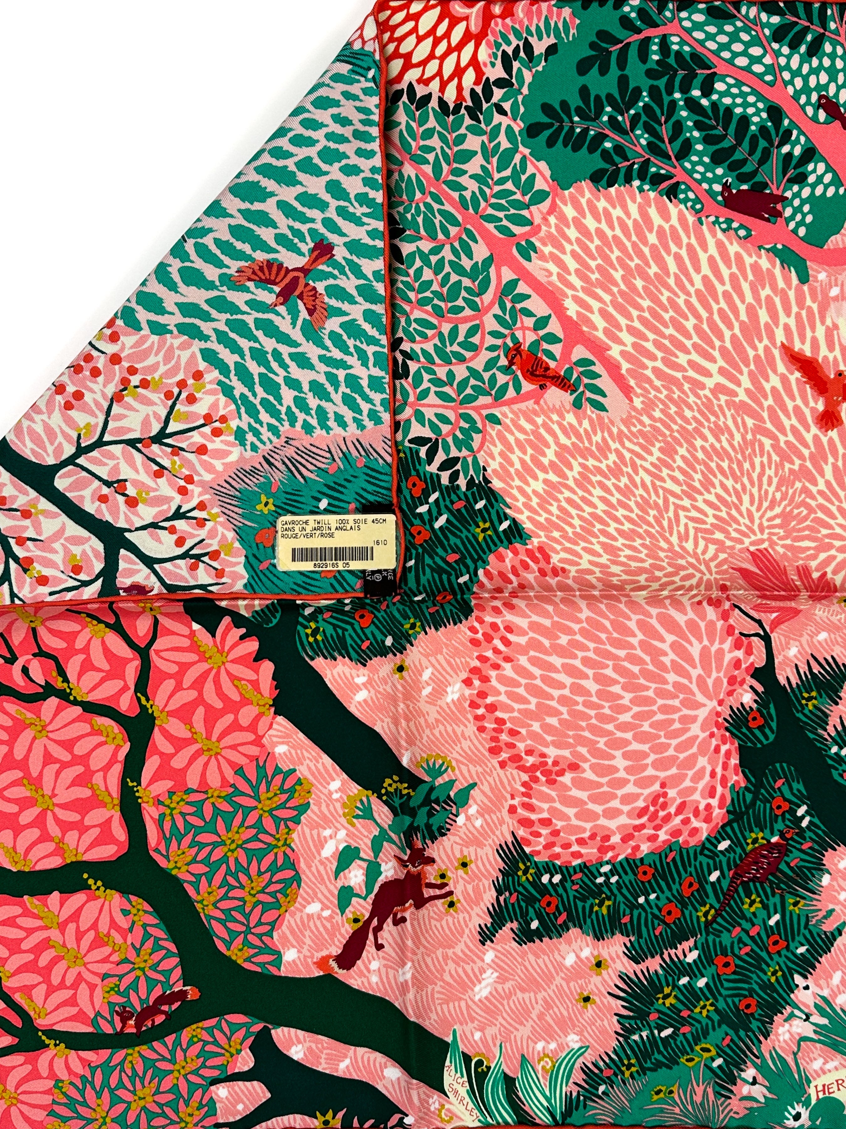 Hermès Dans un Jardin Anglais Detail 45