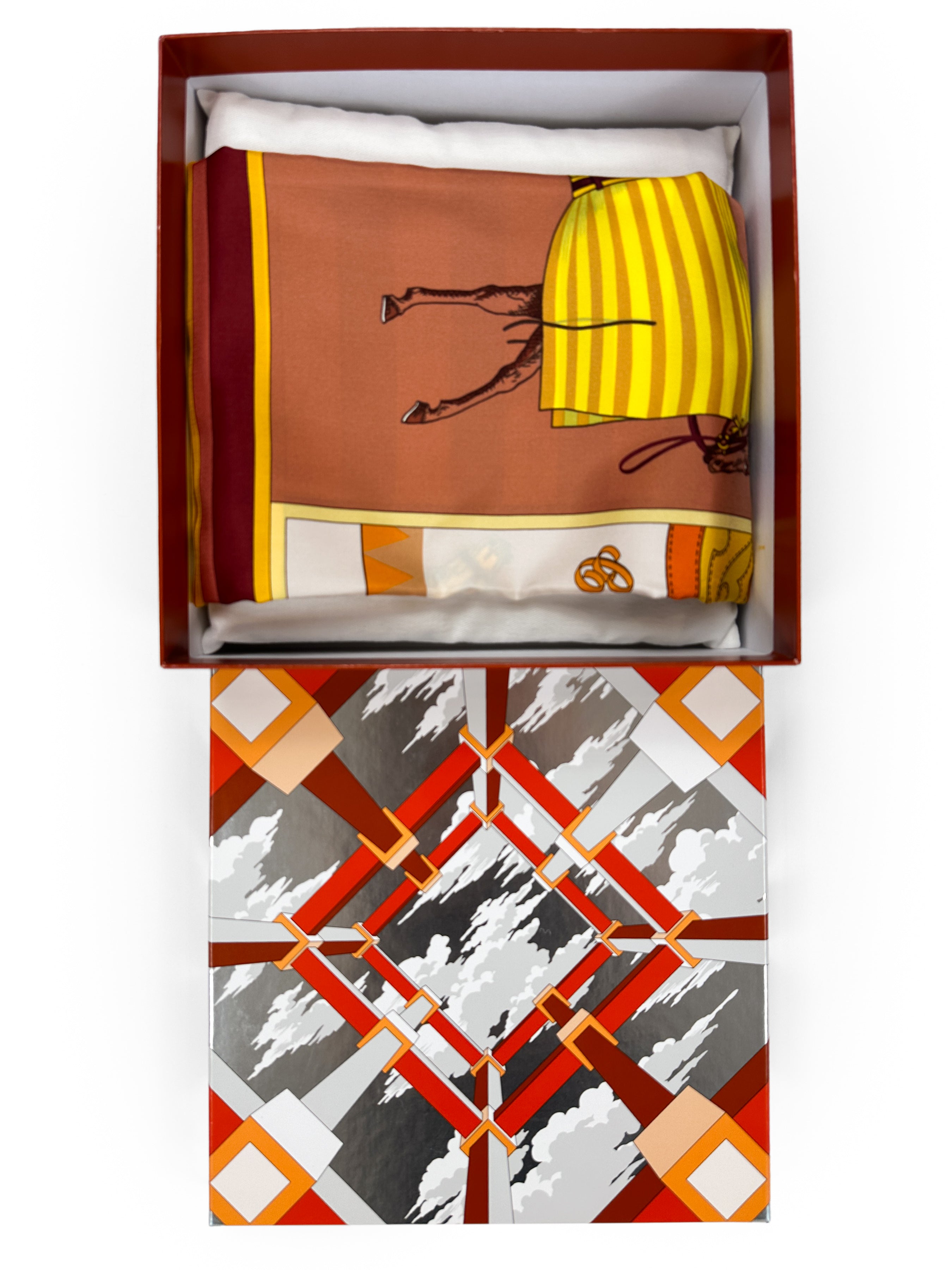 Hermès Couvertures Nouvelles Silk 140