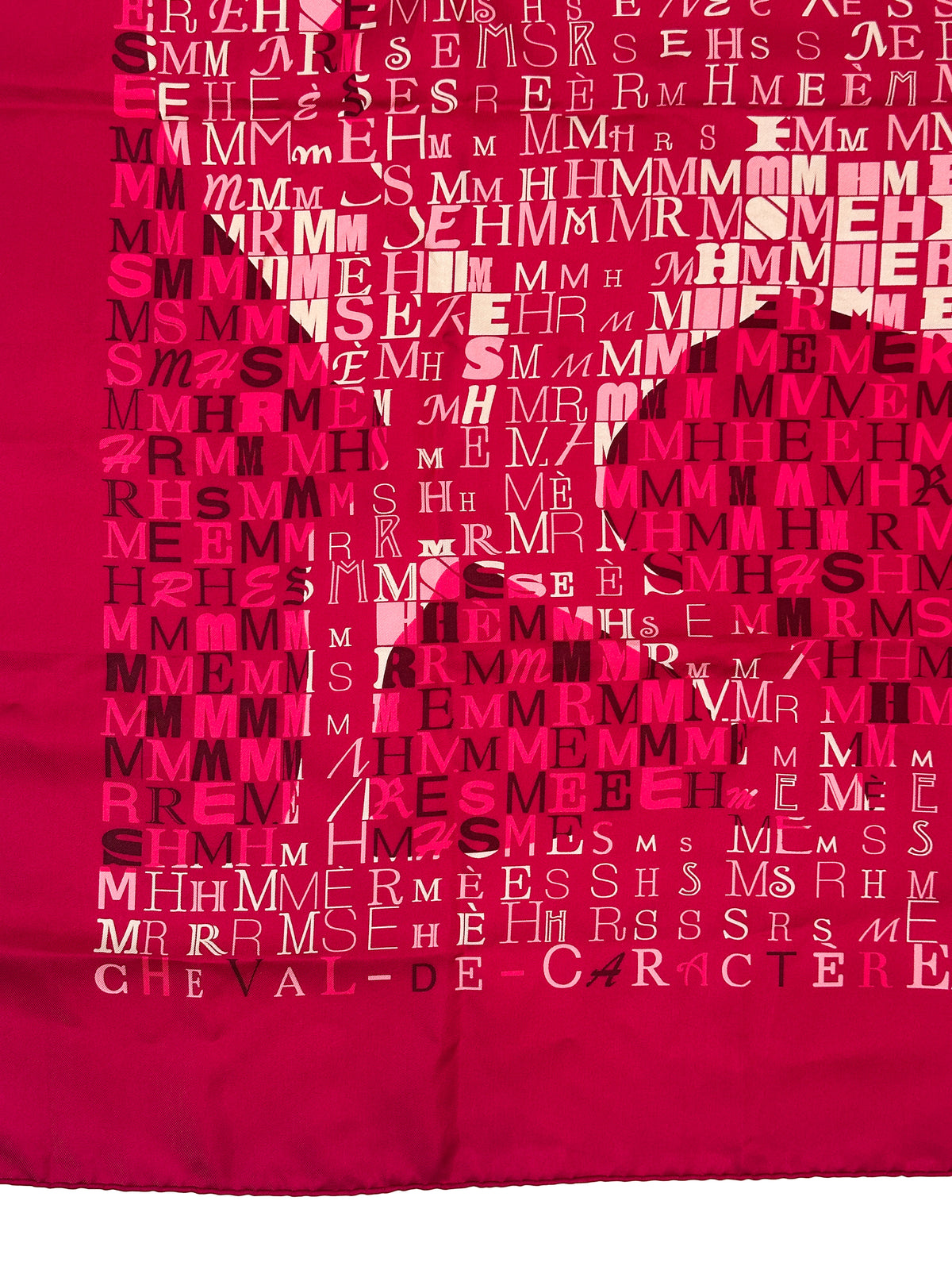 Hermès Cheval de Caractère 90