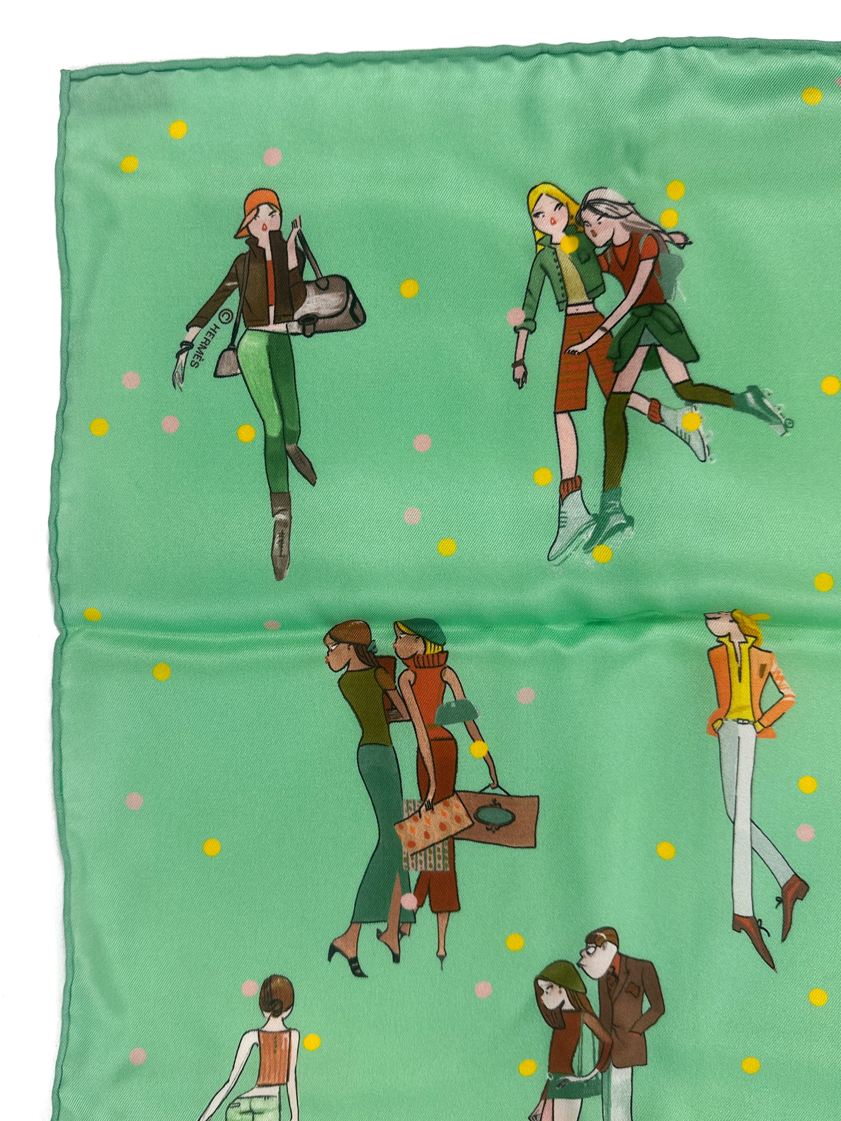 Hermès Les Parisiennes de Kiraz 70