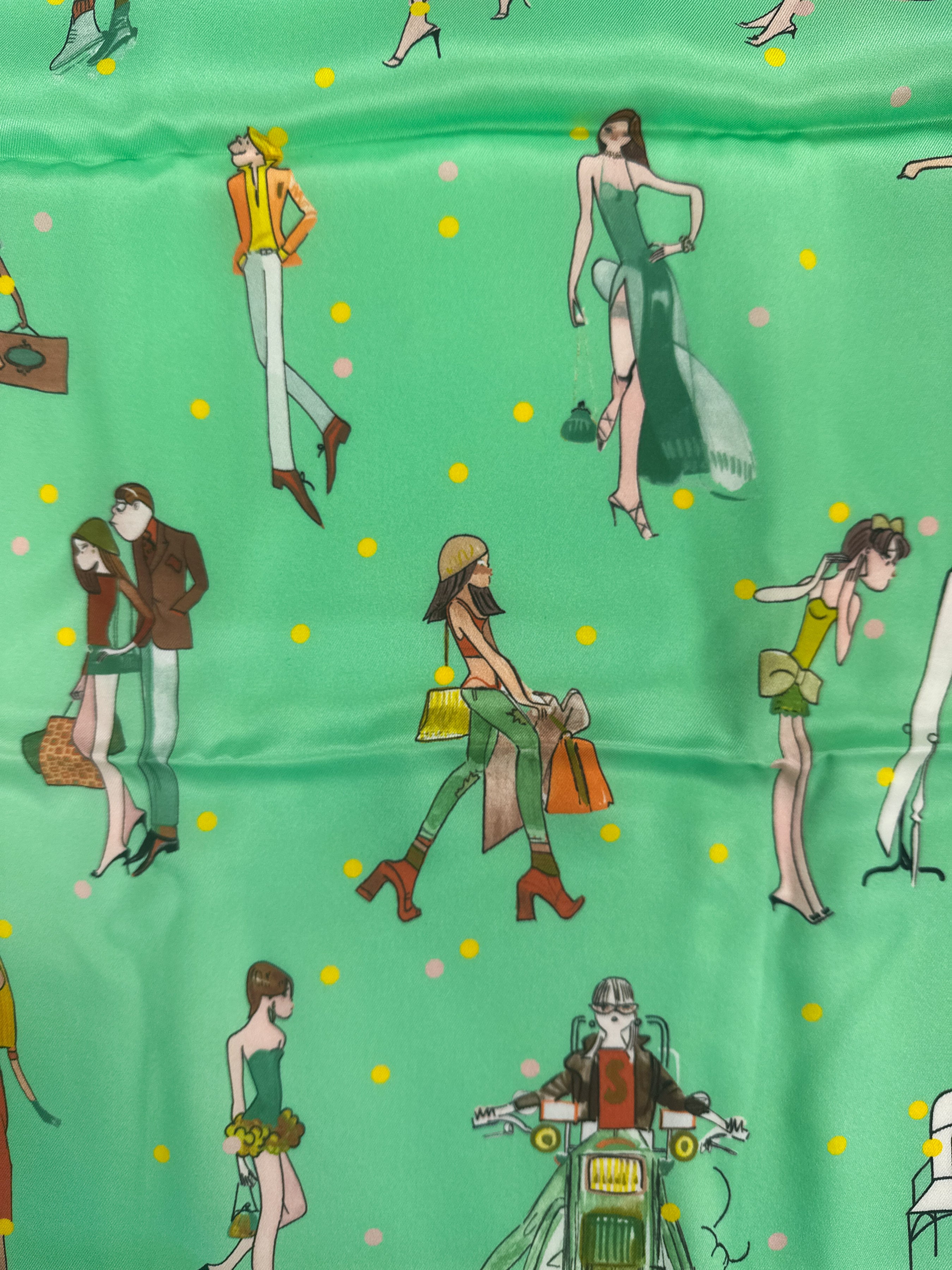 Hermès Les Parisiennes de Kiraz 70