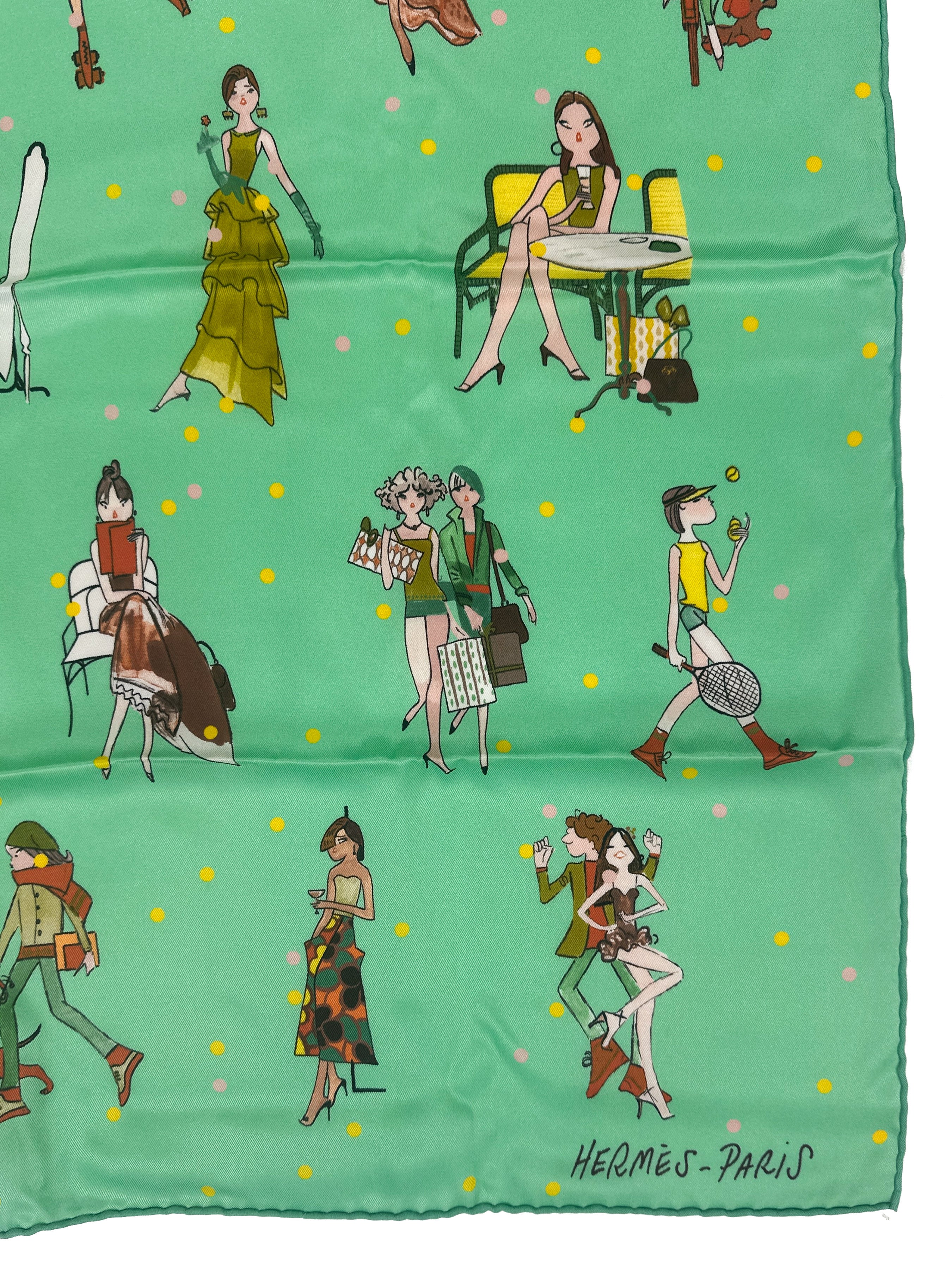 Hermès Les Parisiennes de Kiraz 70