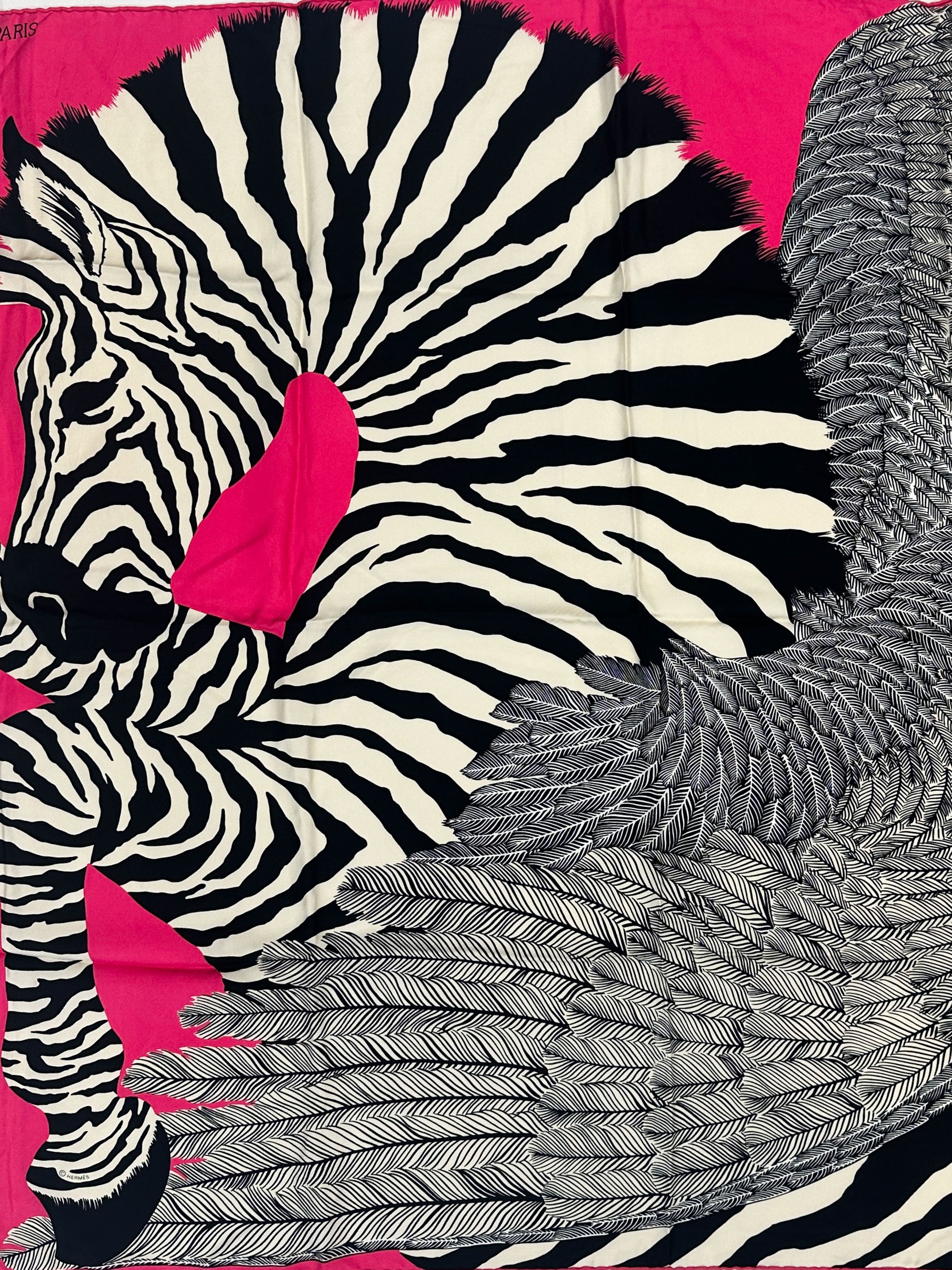 Hermès Zebra Pegasus 90