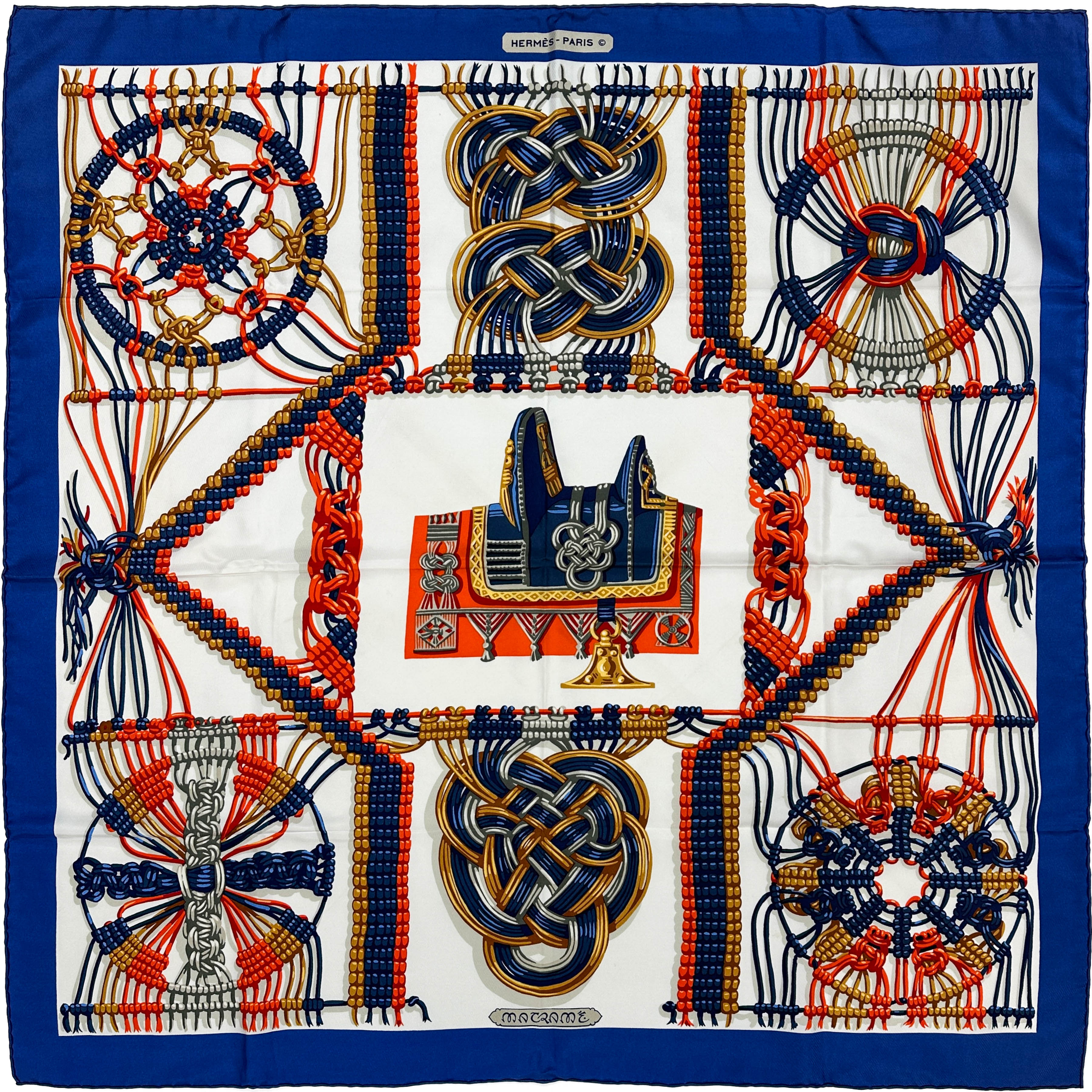 Hermès Macramé 90