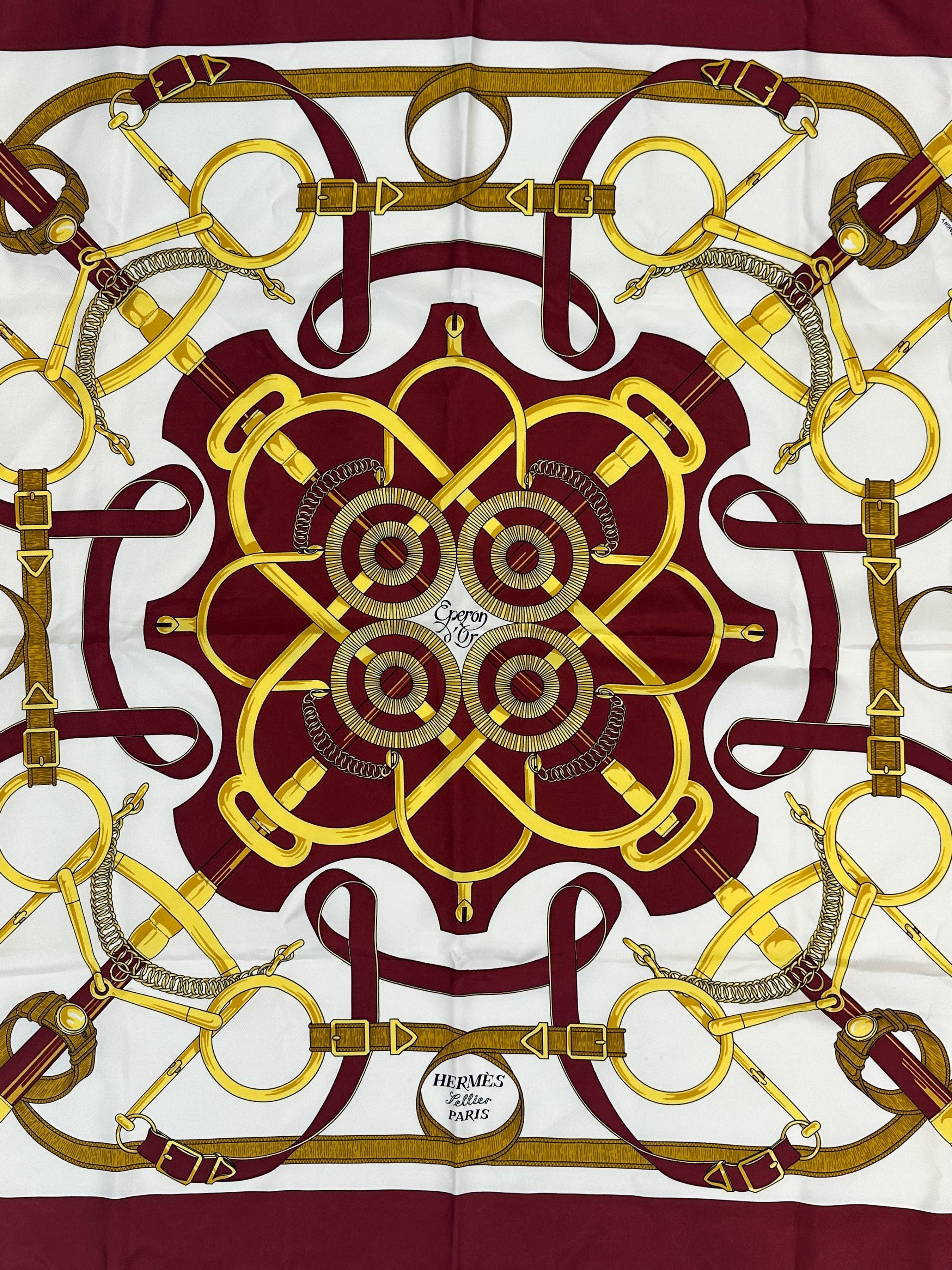 Hermès Eperon d'Or 90