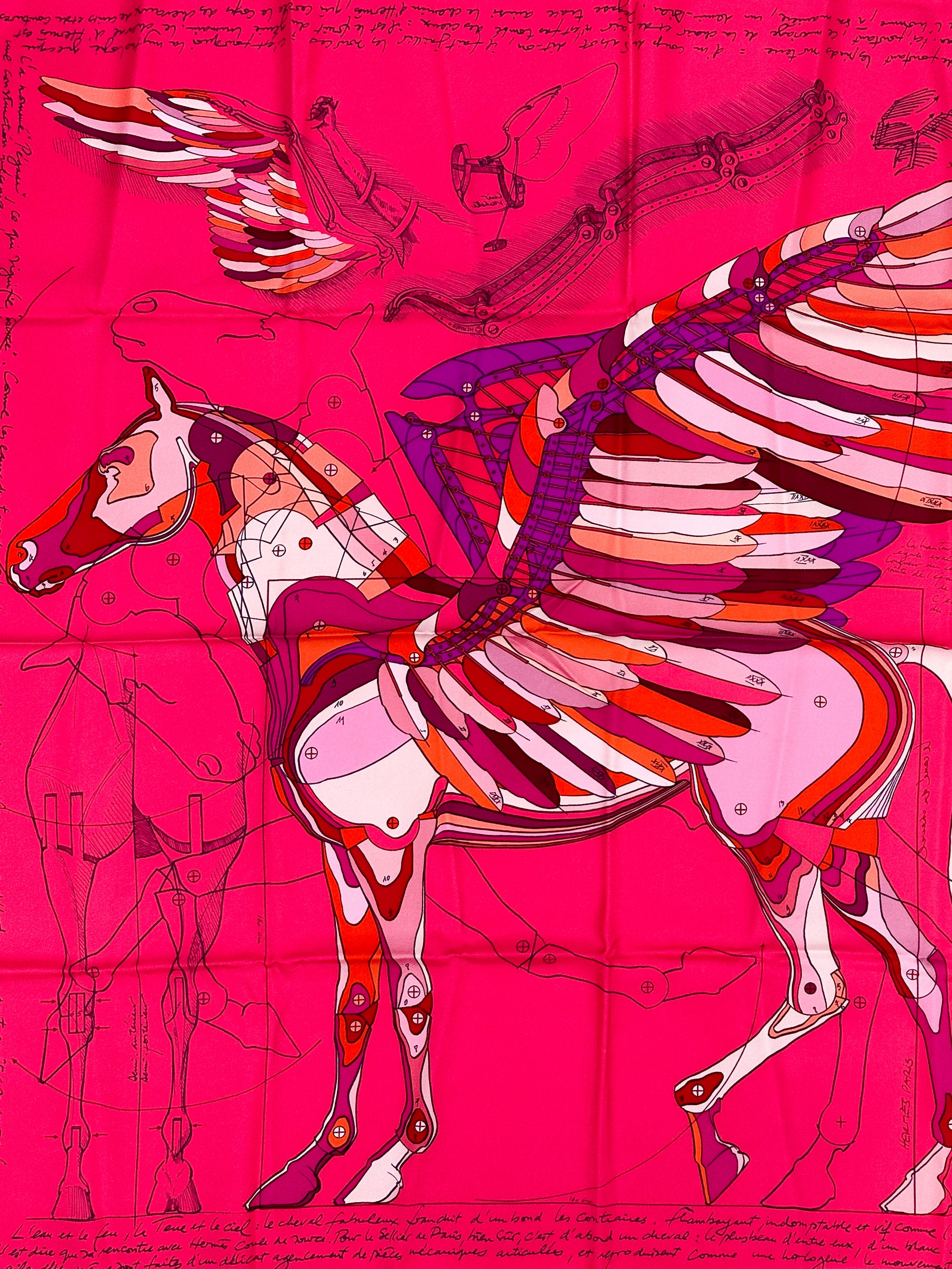 Hermès Le Pégase d'Hermès 90