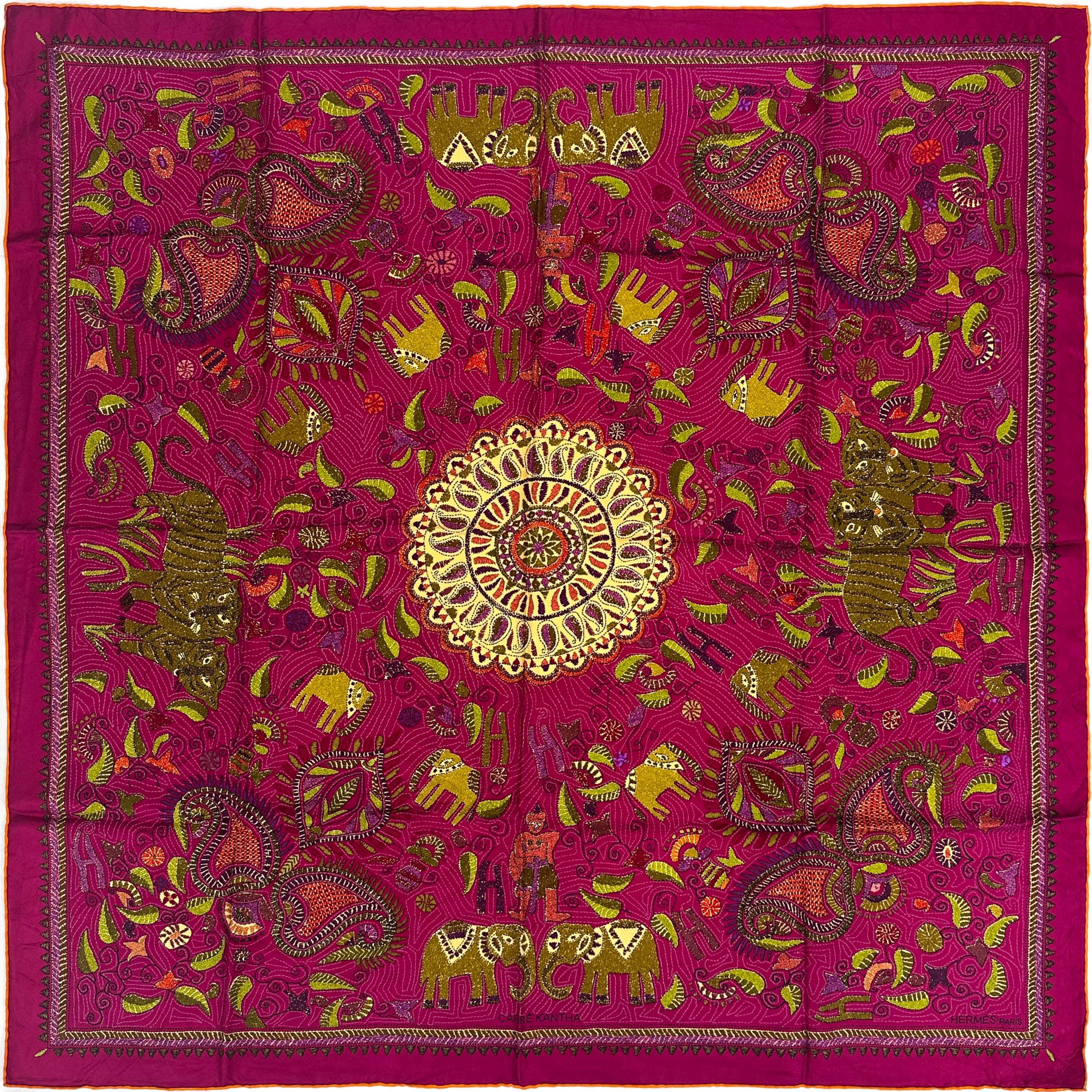 Hermès Carré Kantha 90
