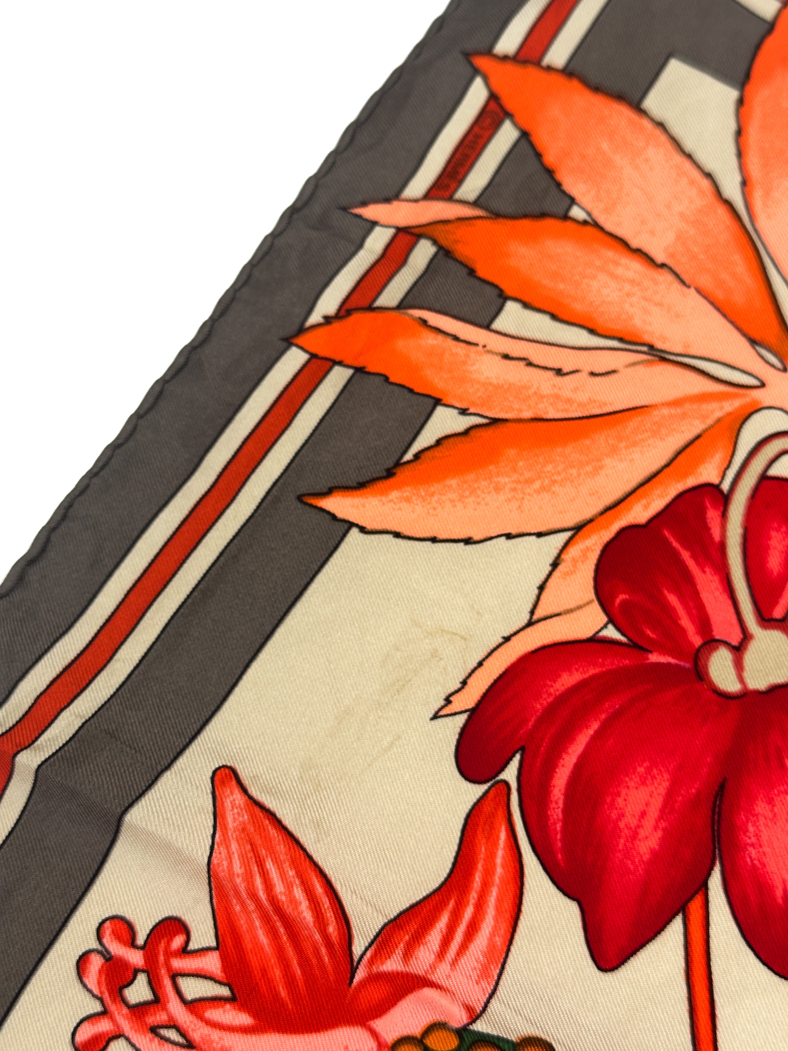 Hermès Fleurs d'Hellade 90