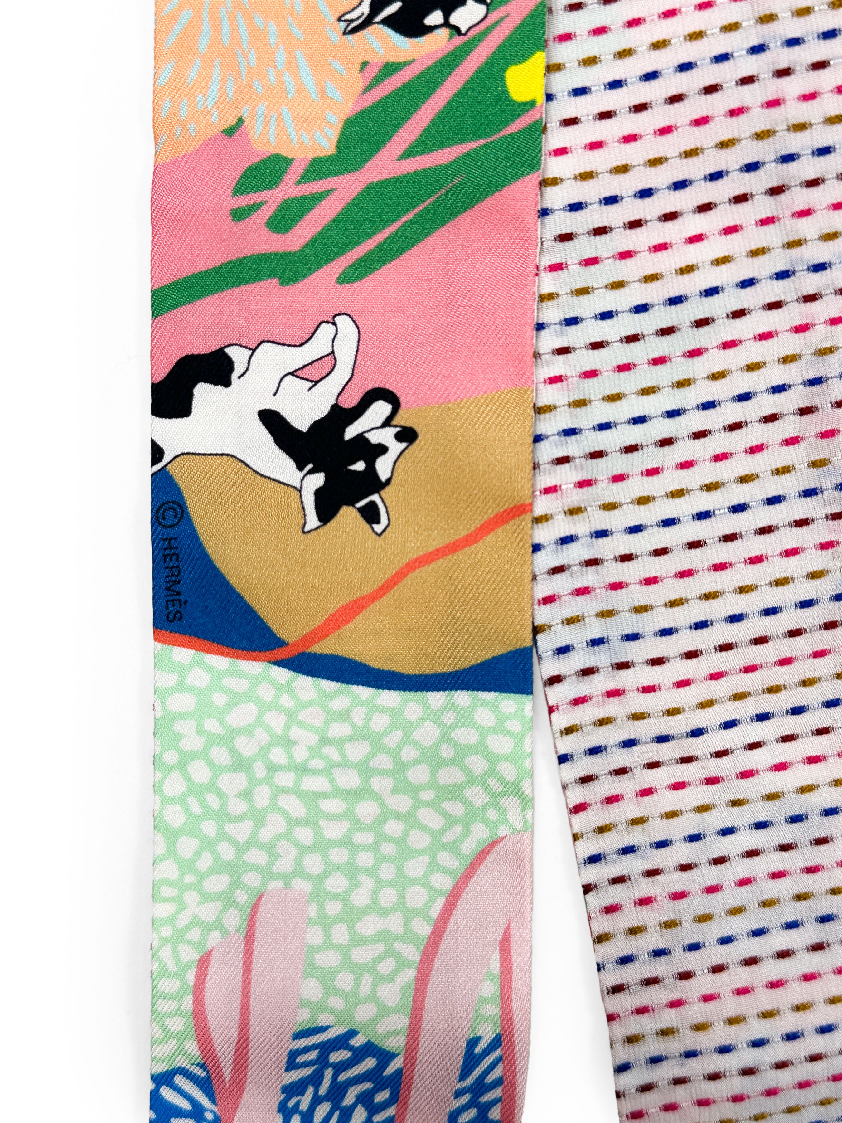 Hermès Pointille En Liberté! Twilly Twins