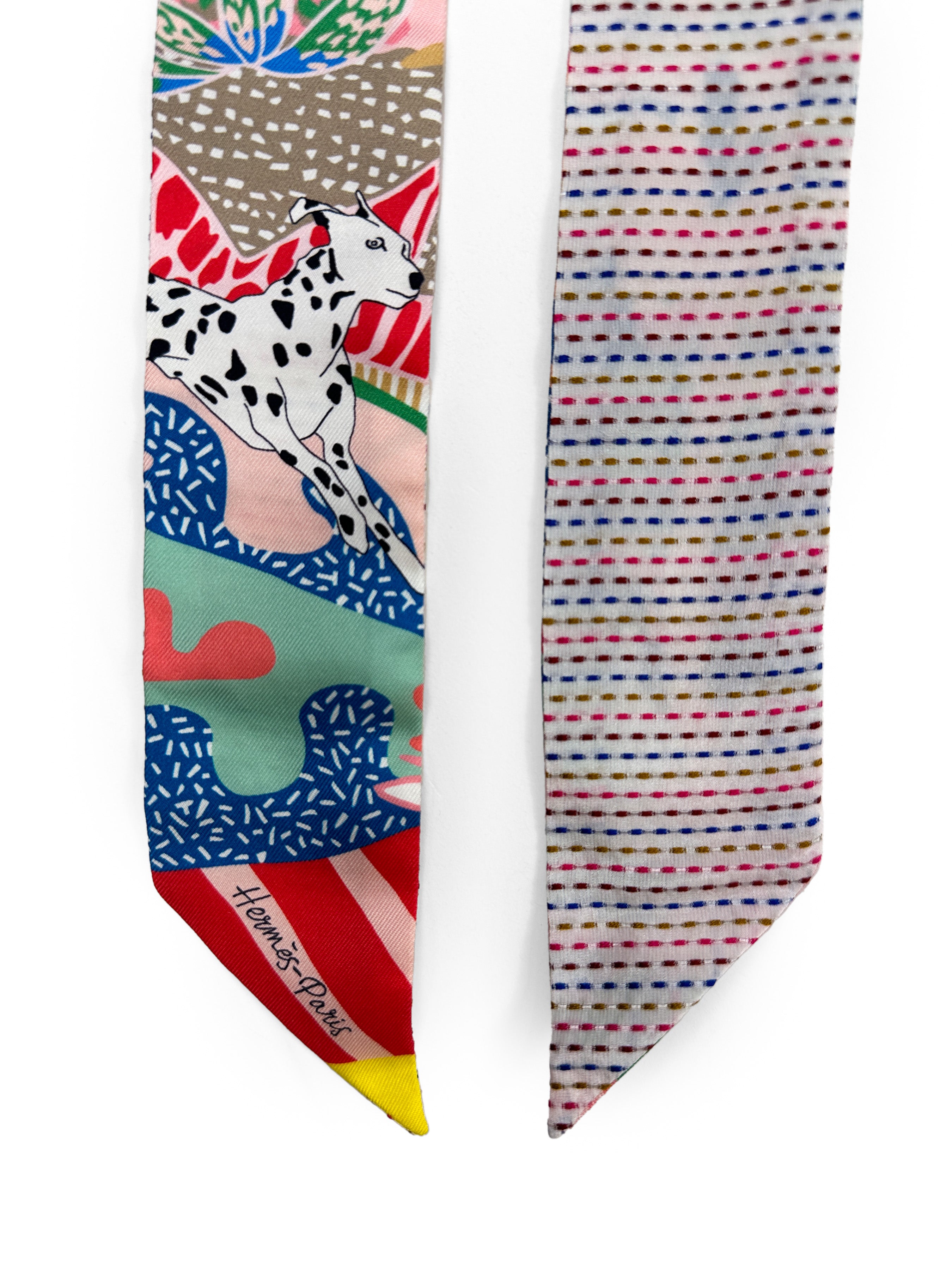 Hermès Pointille En Liberté! Twilly Twins