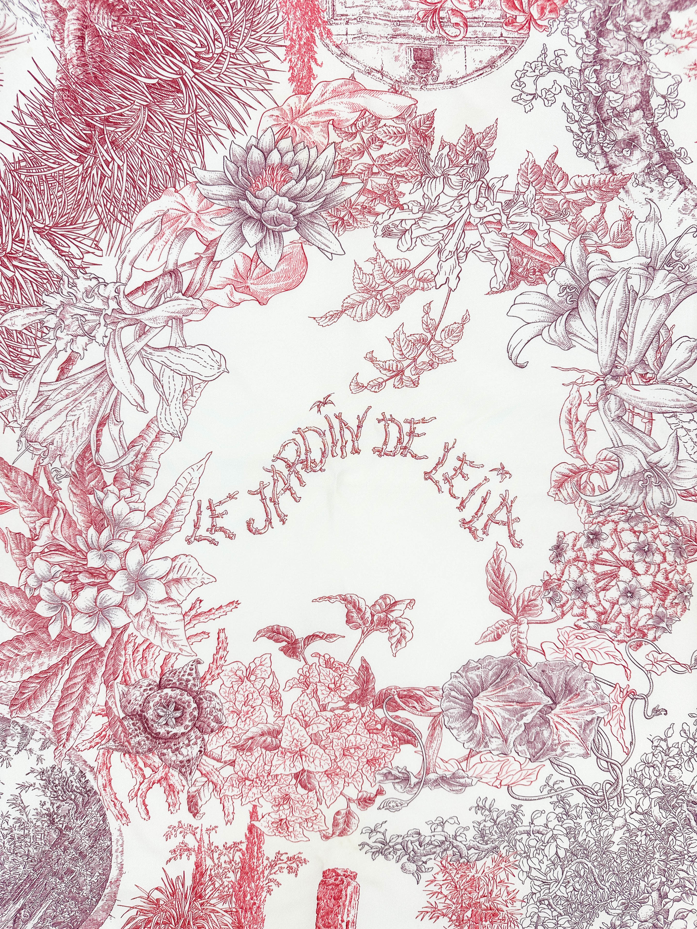 Hermès Le Jardin de Leïla 90