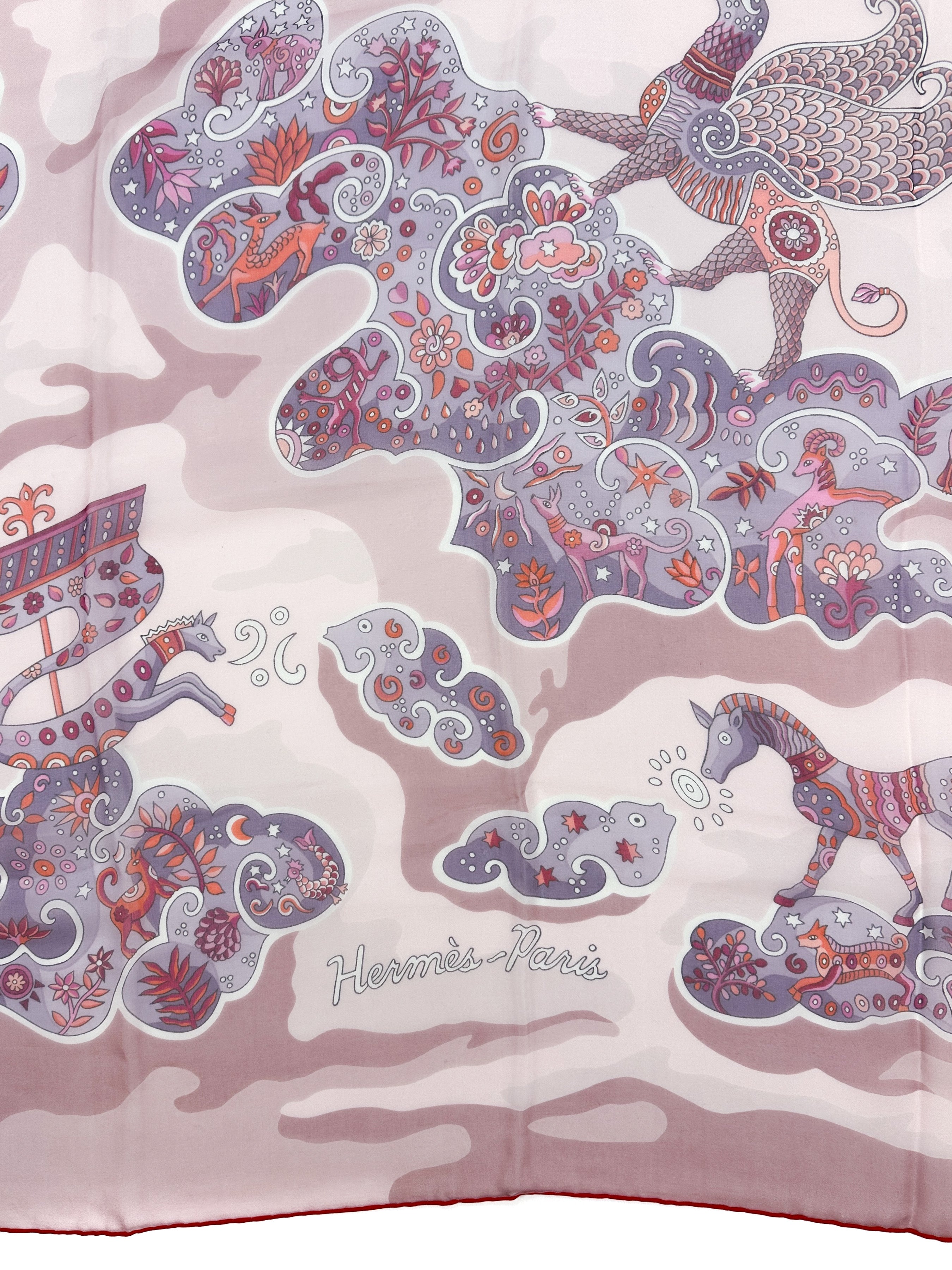 Hermès Nuées Imaginaires Mousseline 140