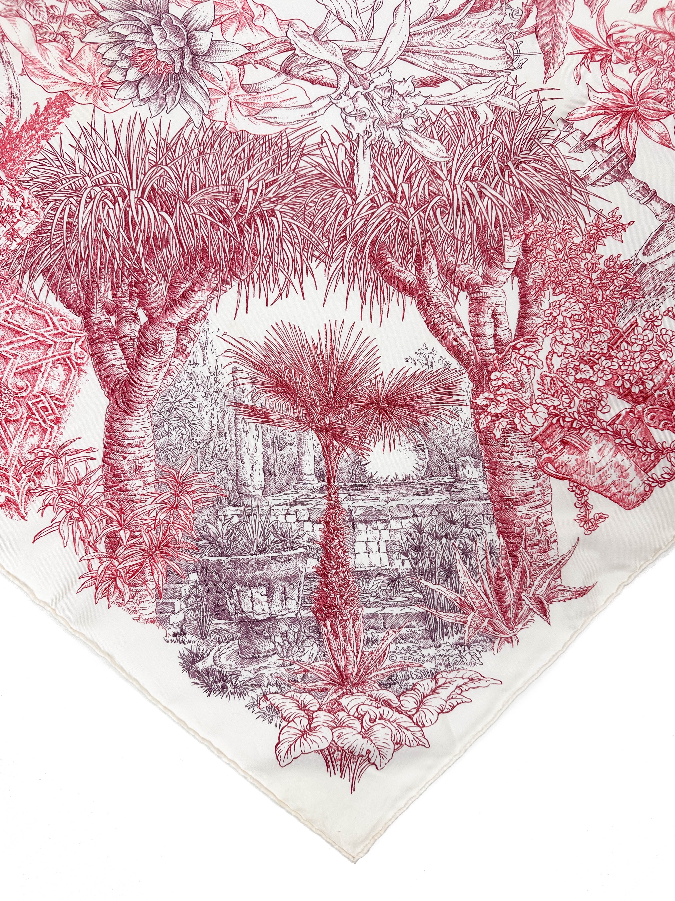 Hermès Le Jardin de Leïla 90