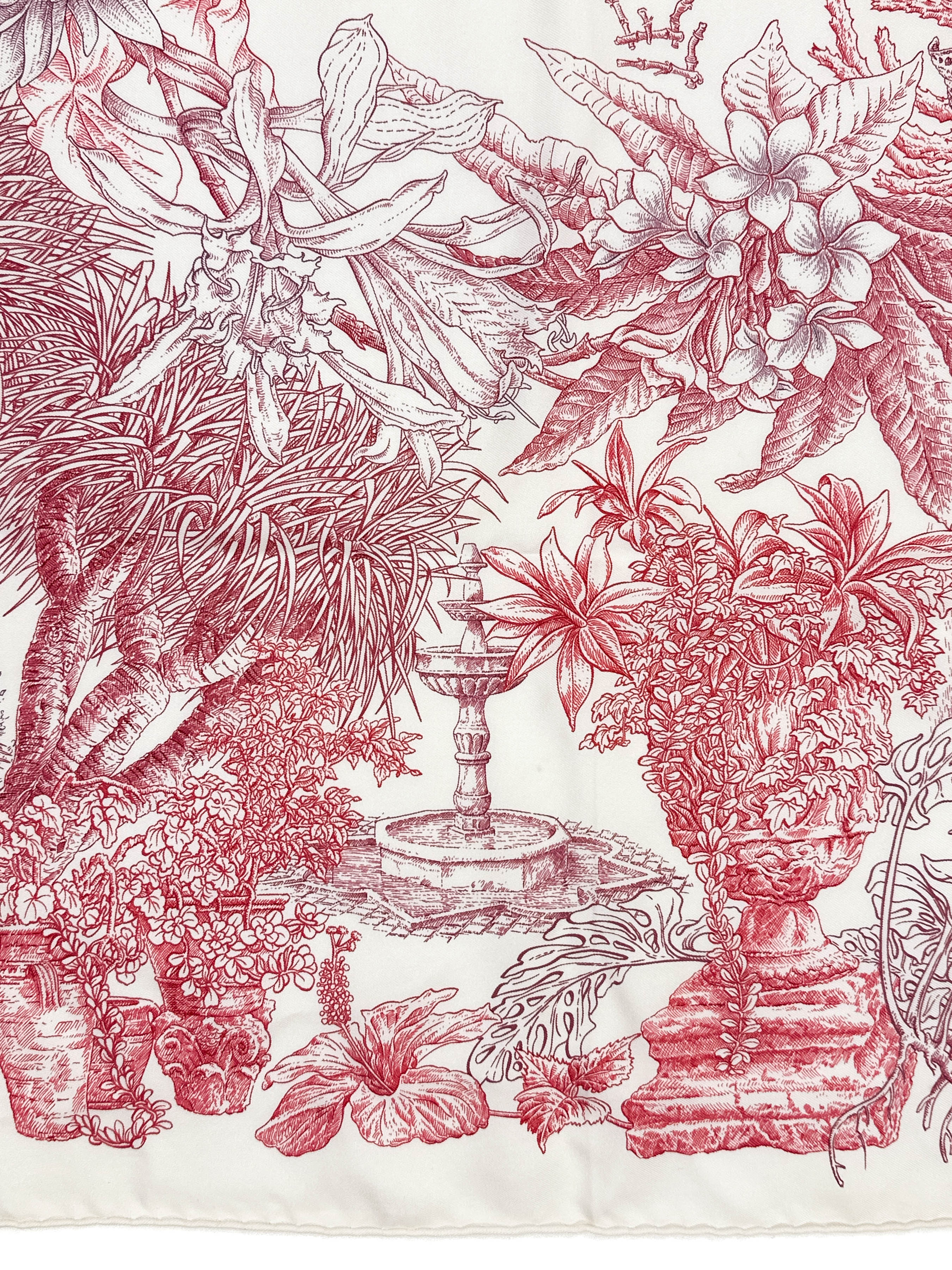 Hermès Le Jardin de Leïla 90