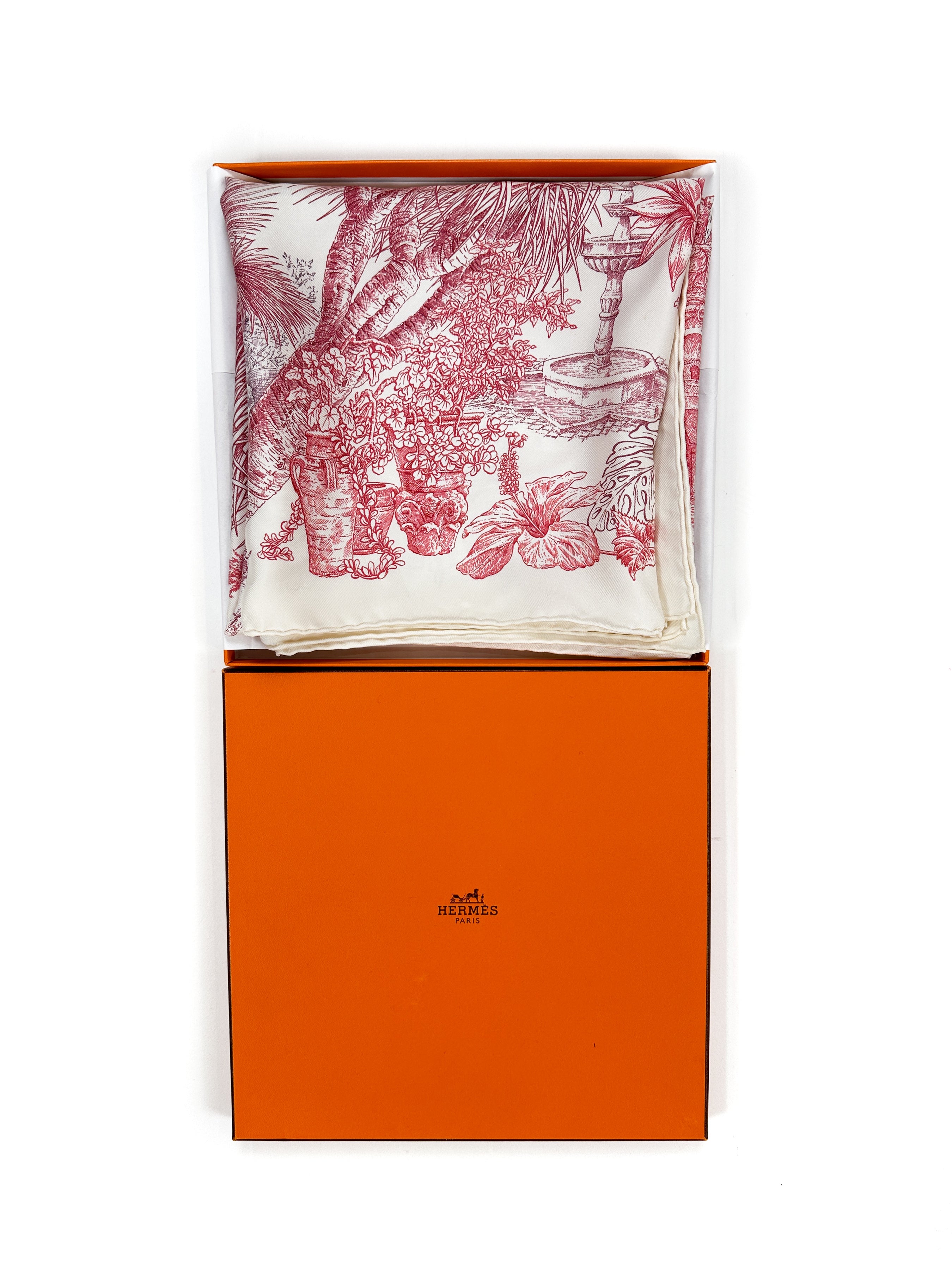 Hermès Le Jardin de Leïla 90