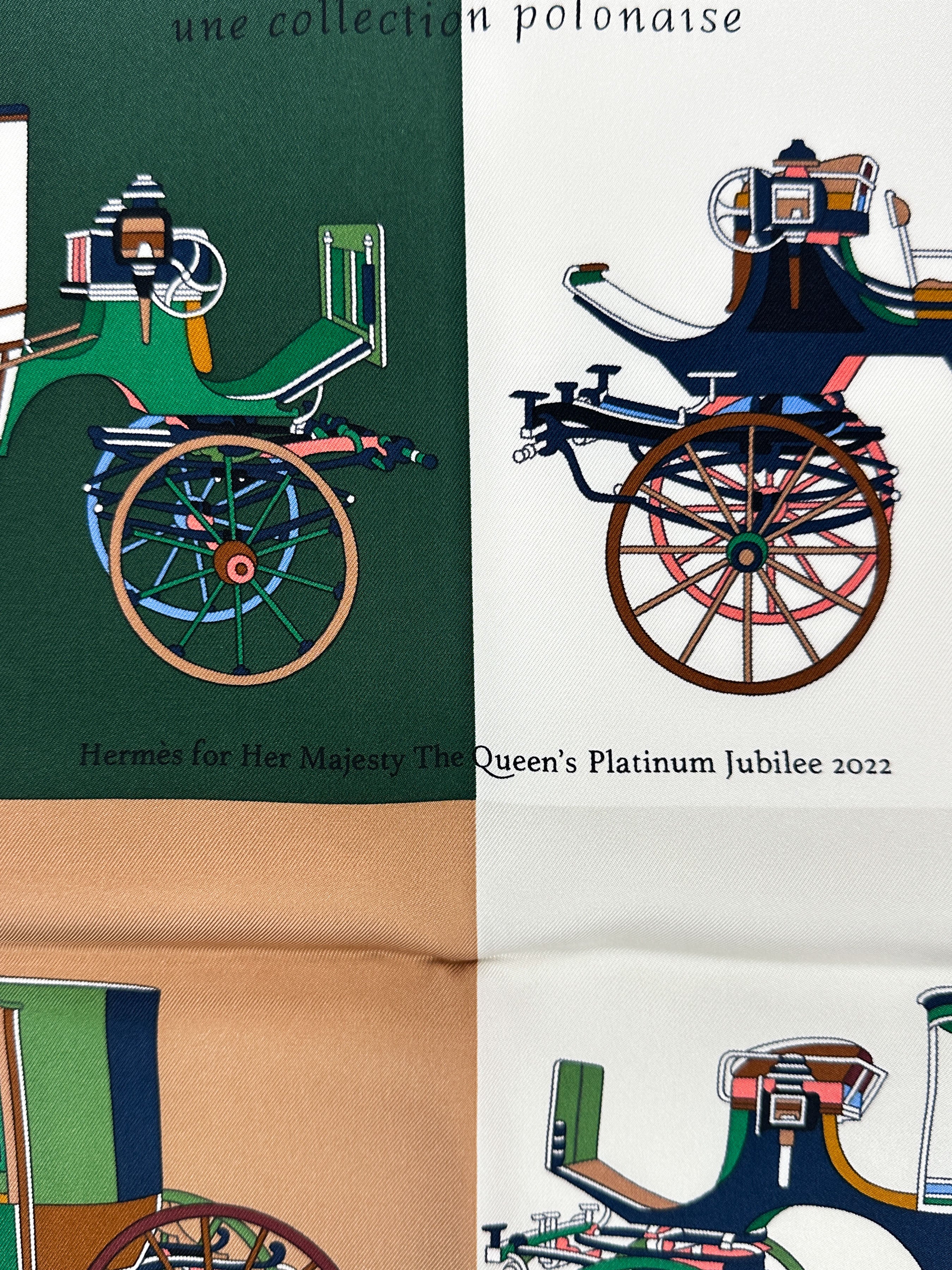 Hermès Special Edition 2022 The Queen's Platinum Jubilee Voitures Exqu