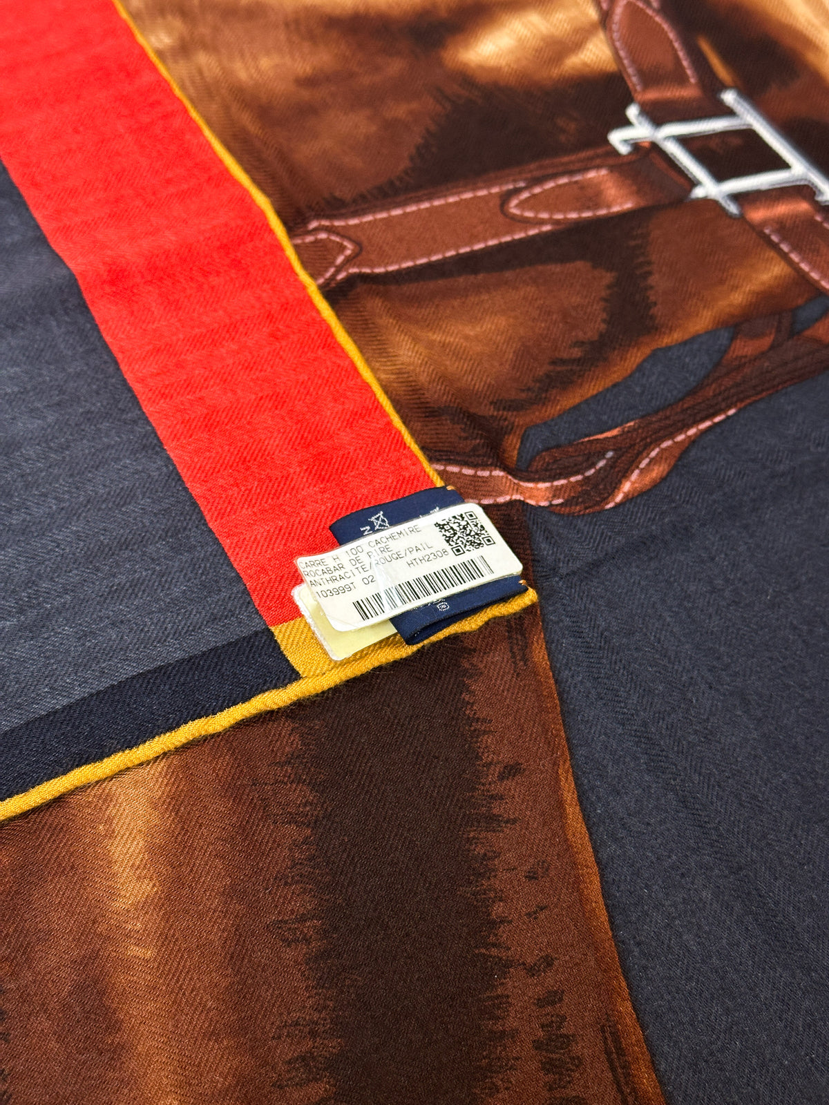 Hermès Rocabar de Rire Cashmere Silk 100