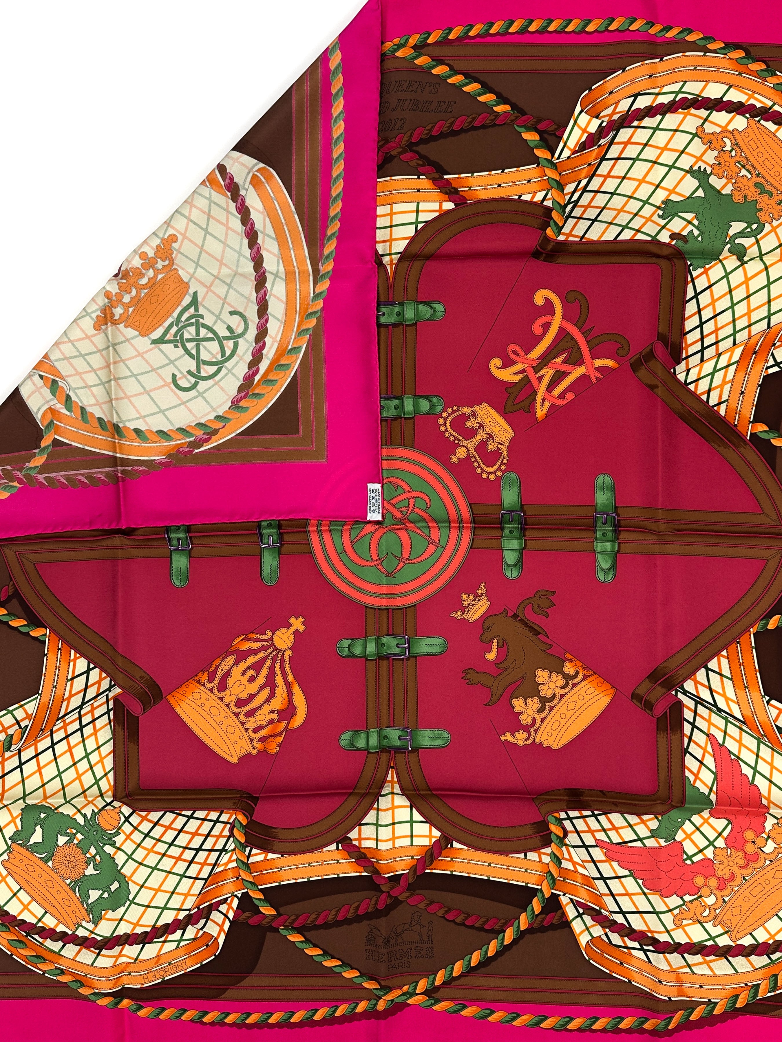 Hermès Special Edition 2012 The Queens Diamond Jubilee Grand Tenue 90