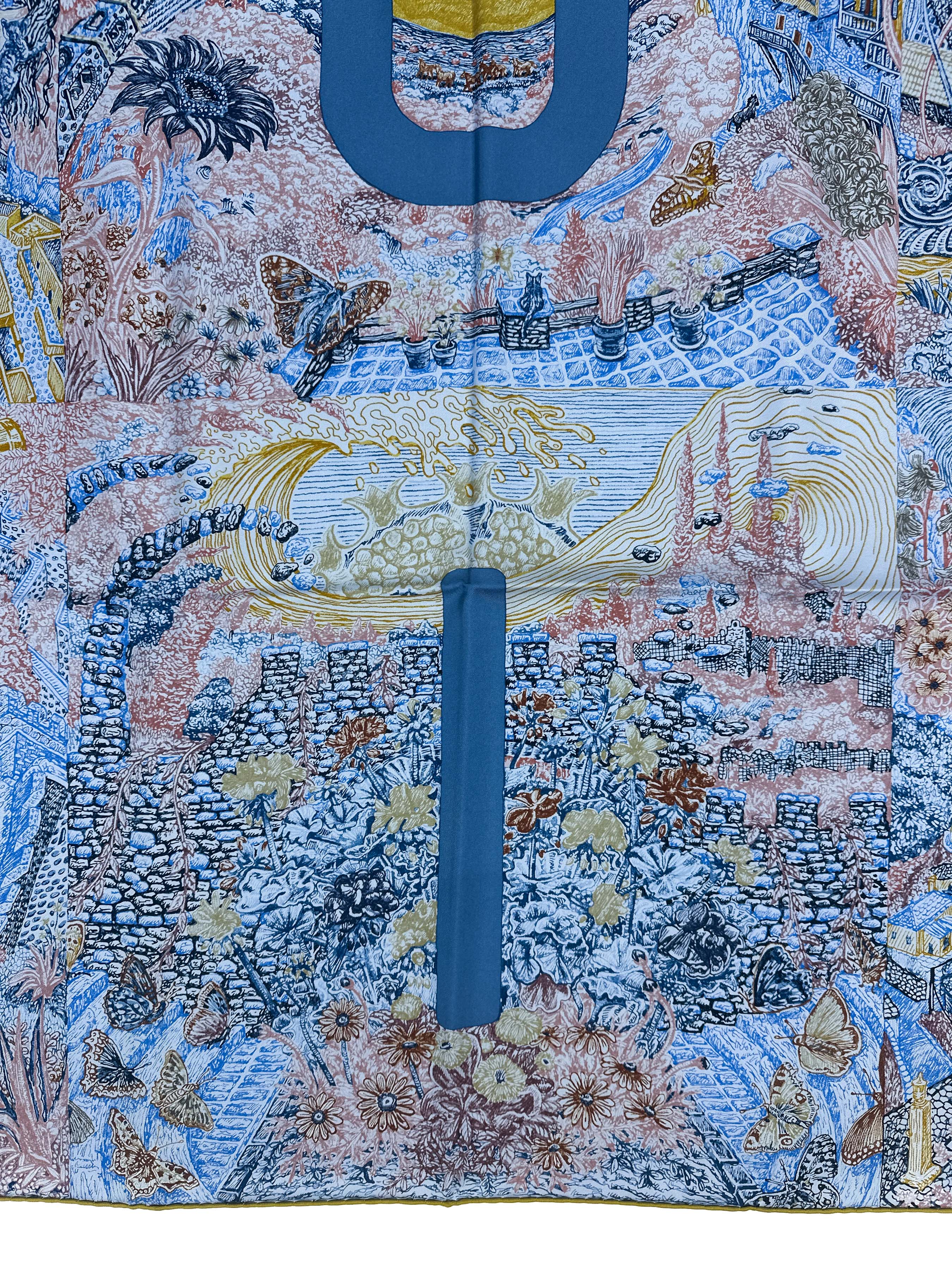Hermès Eleftheria Silk 140