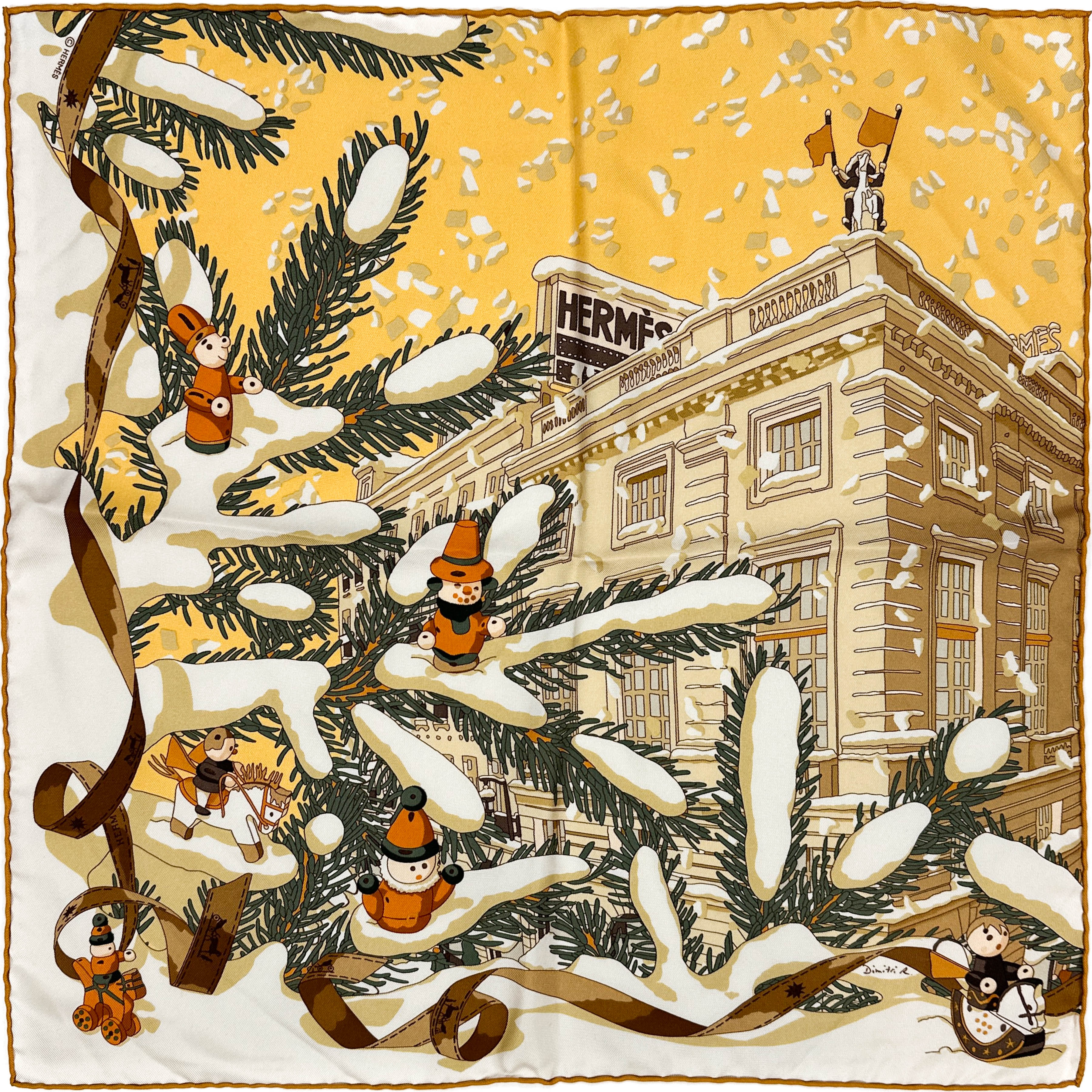 Hermès Noël au 24 Faubourg 45