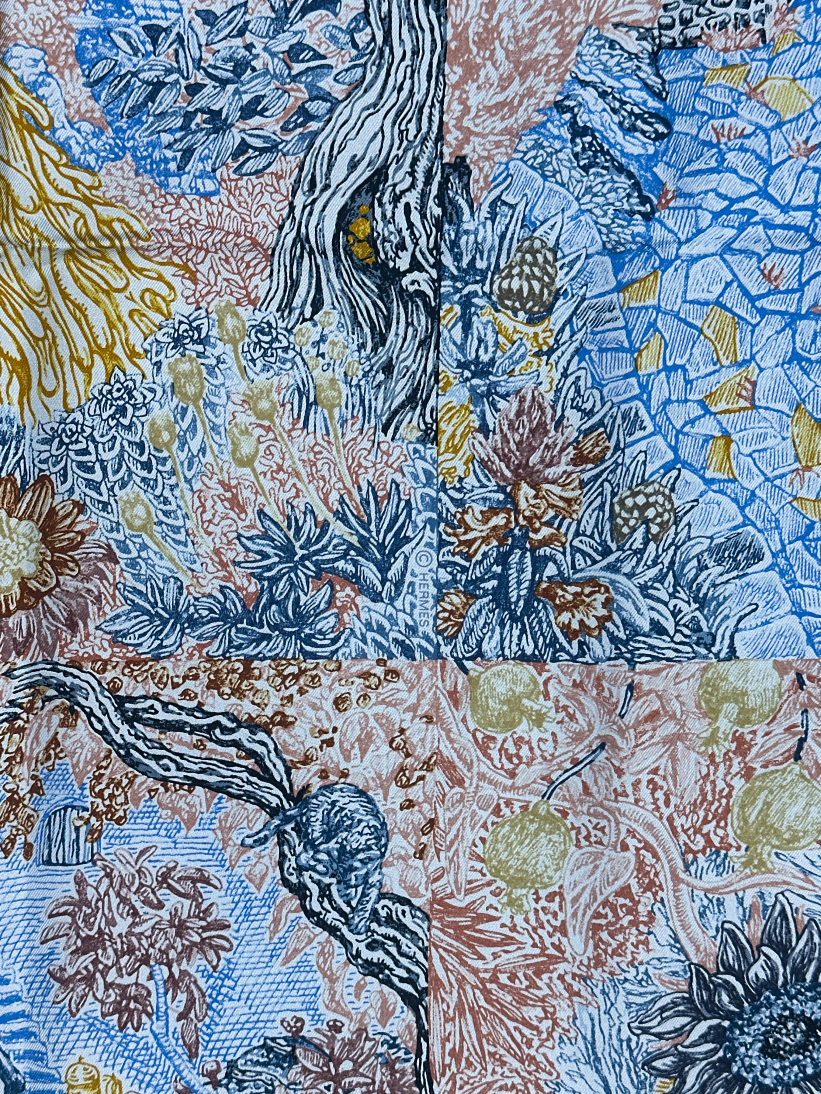 Hermès Eleftheria Silk 140