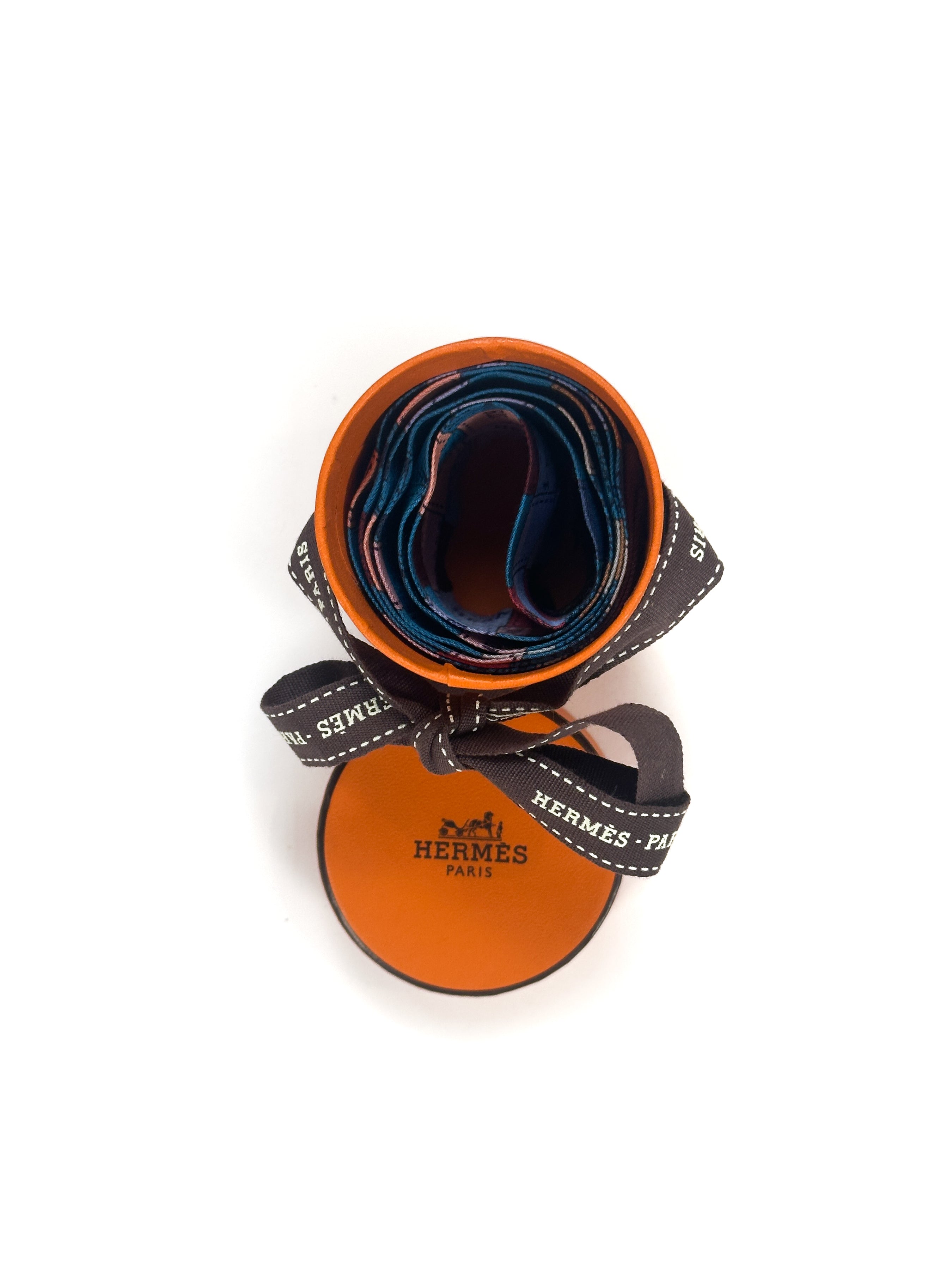 エルメス カレ45 プチカレ BOLDUC AU CARRE ボルデュックリボン Hermès Bolduc au Carré Twilly