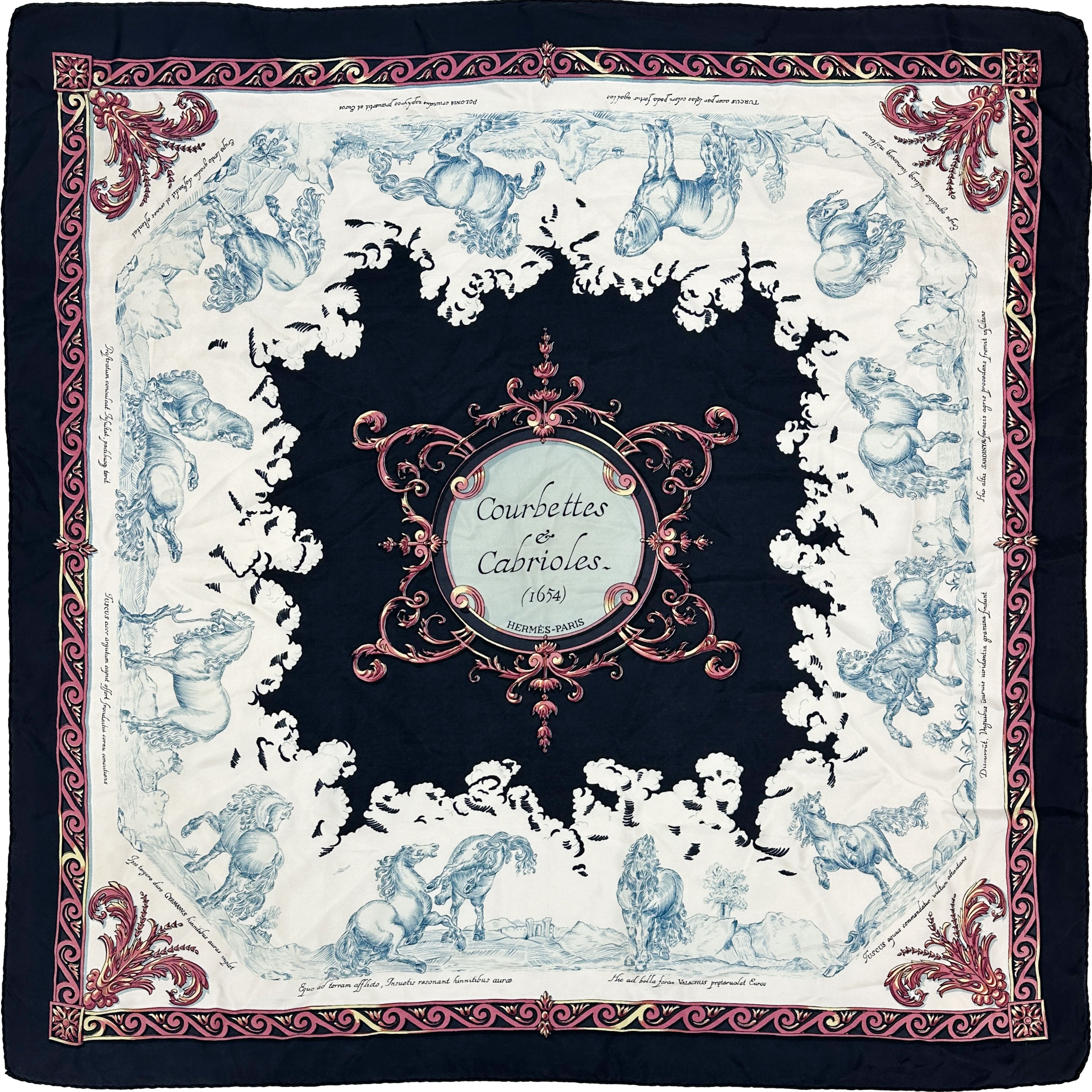 Hermès Courbettes et Cabrioles 90