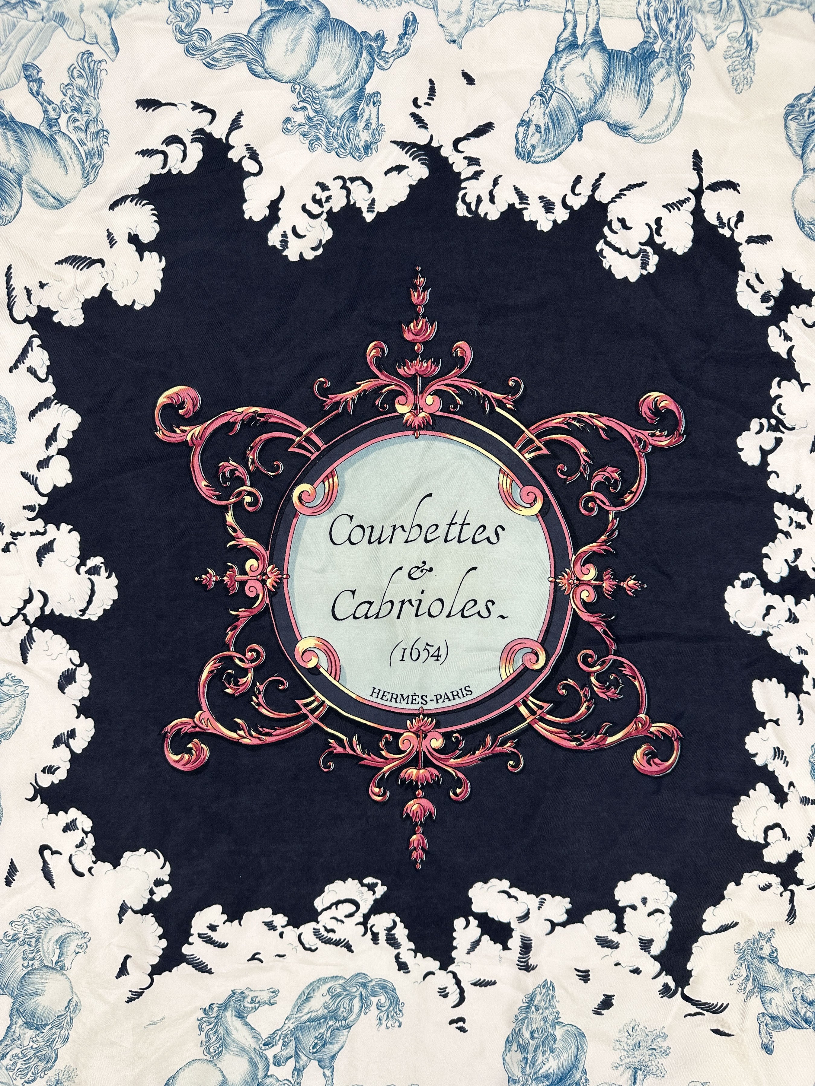 Hermès Courbettes et Cabrioles 90