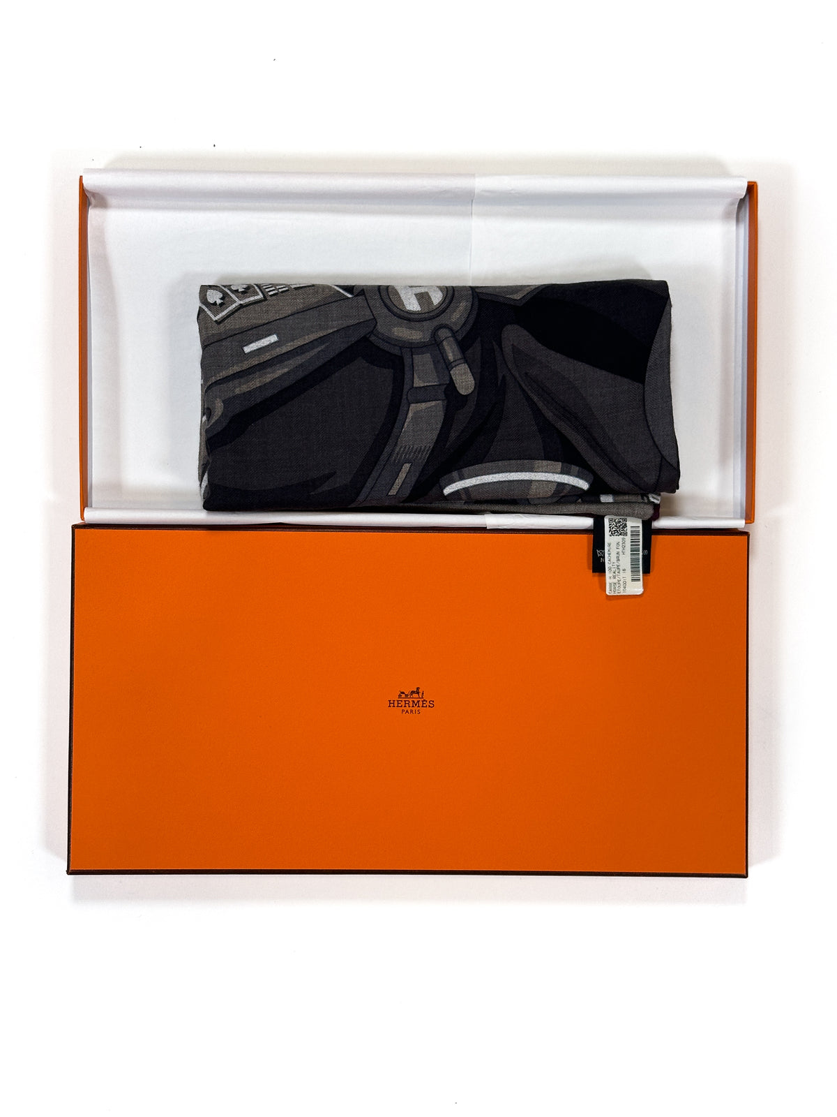 Hermès Horse Reality Cashmere Silk 100