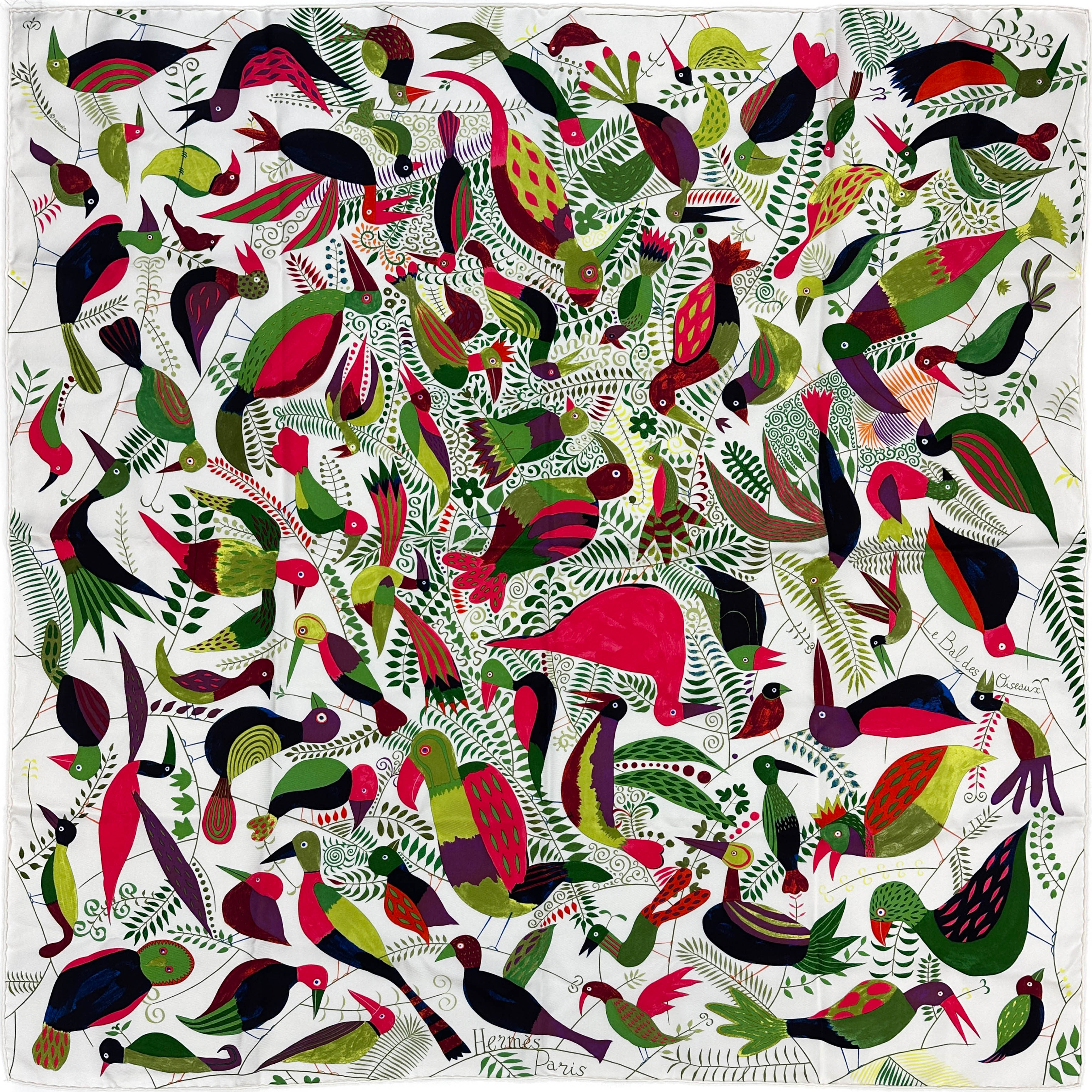 Hermès Bal des Oiseaux 90