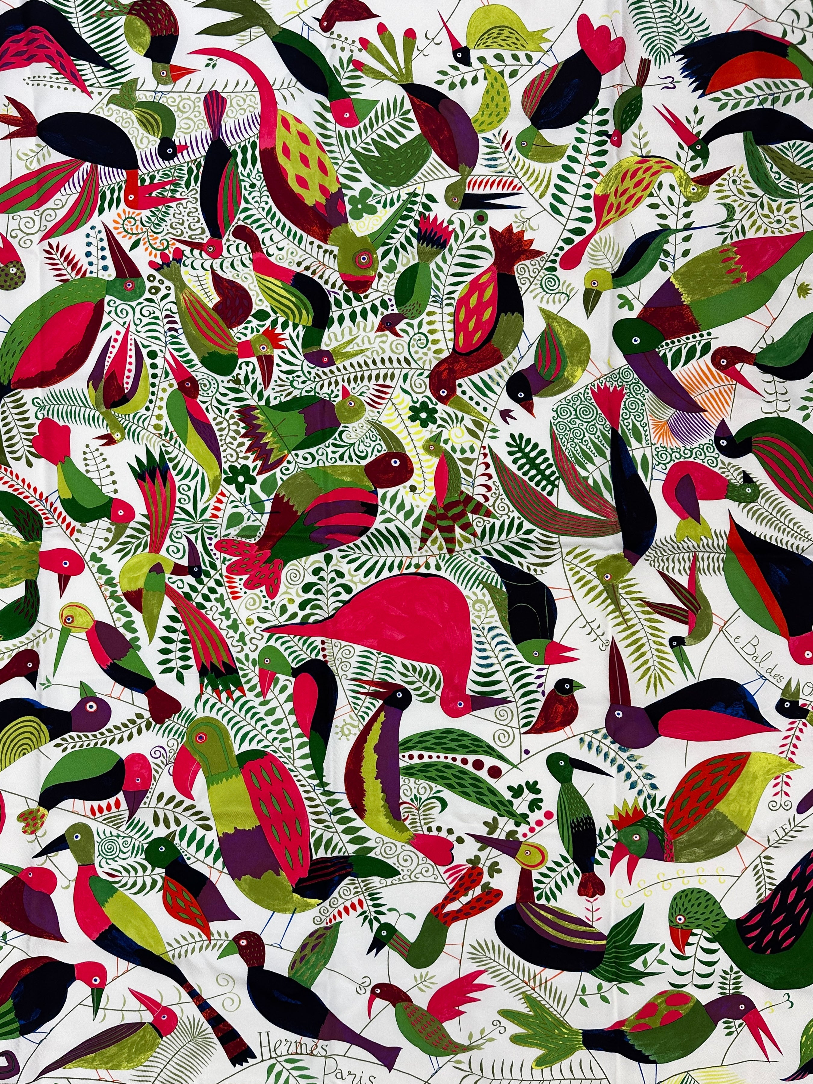 Hermès Bal des Oiseaux 90