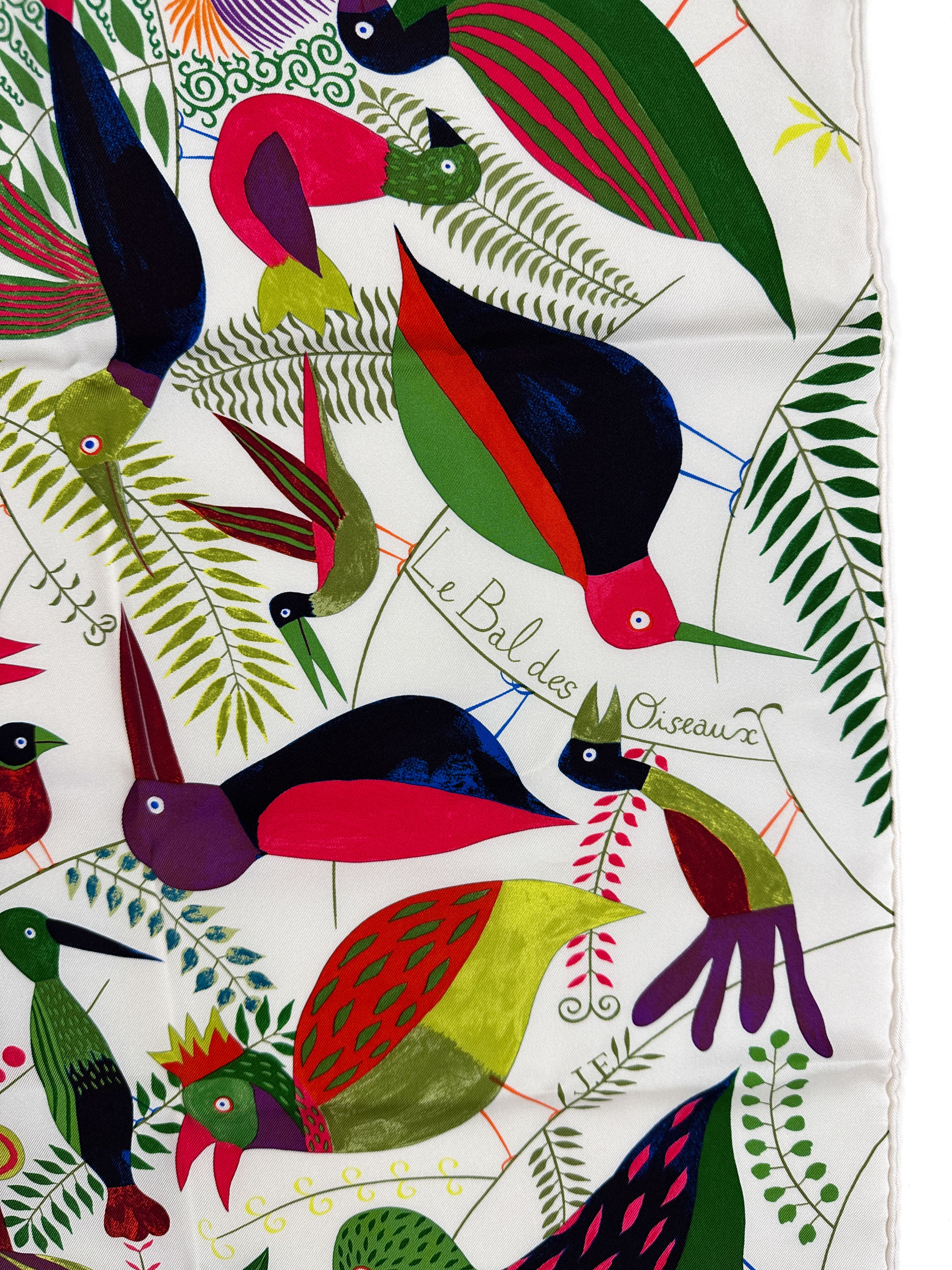 Hermès Bal des Oiseaux 90